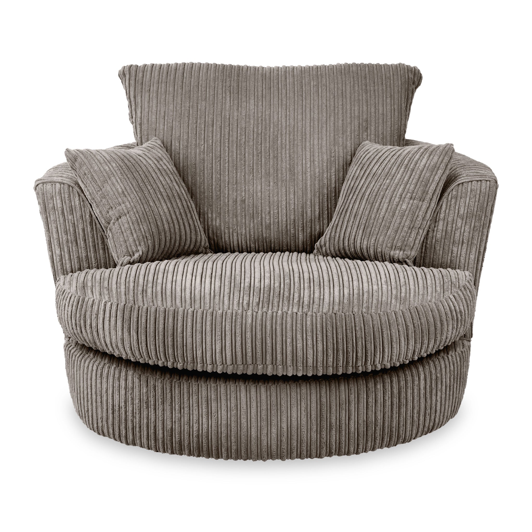 Bletchley Jumbo Cord Swivel Chair - Image 21