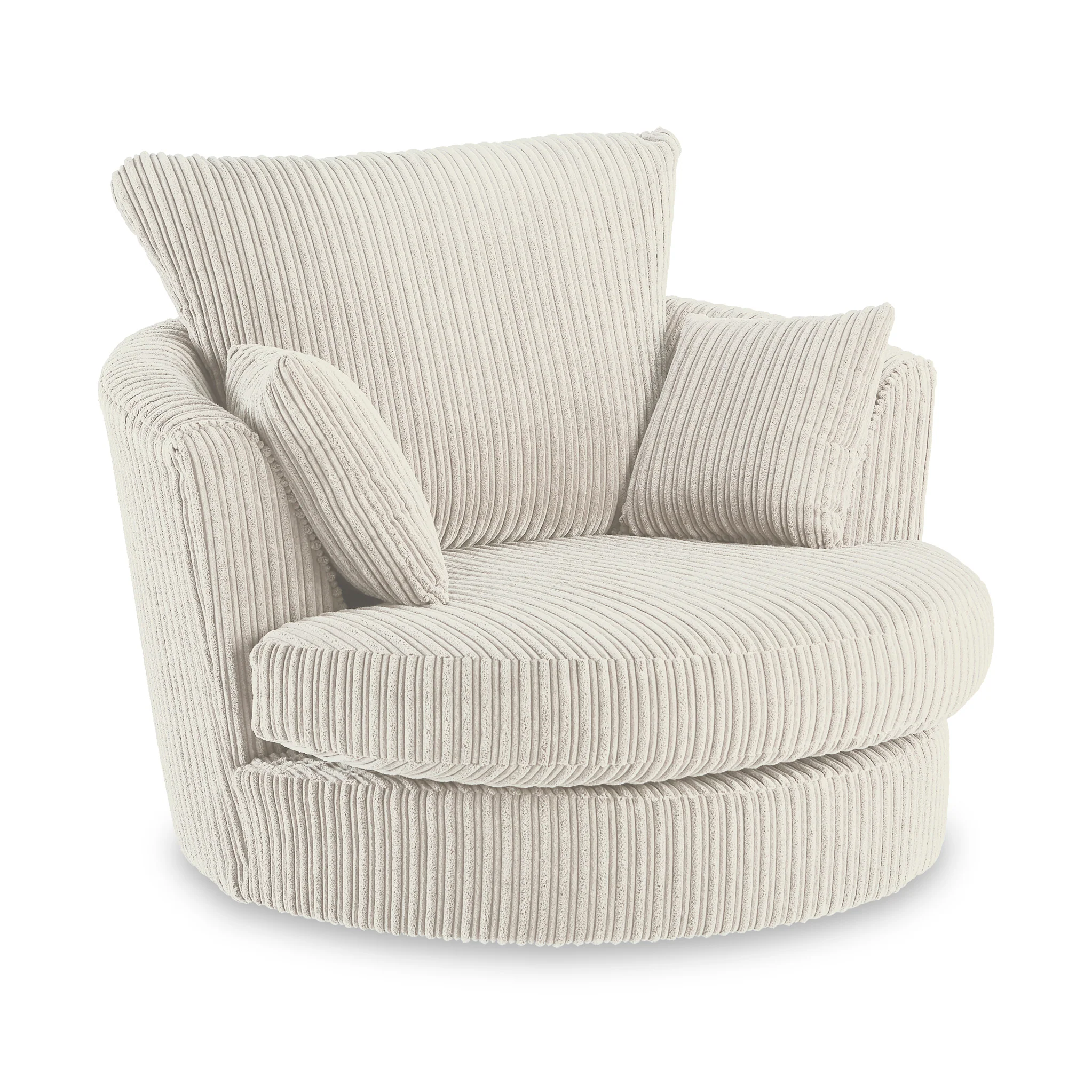 Bletchley Jumbo Cord Swivel Chair - Image 27