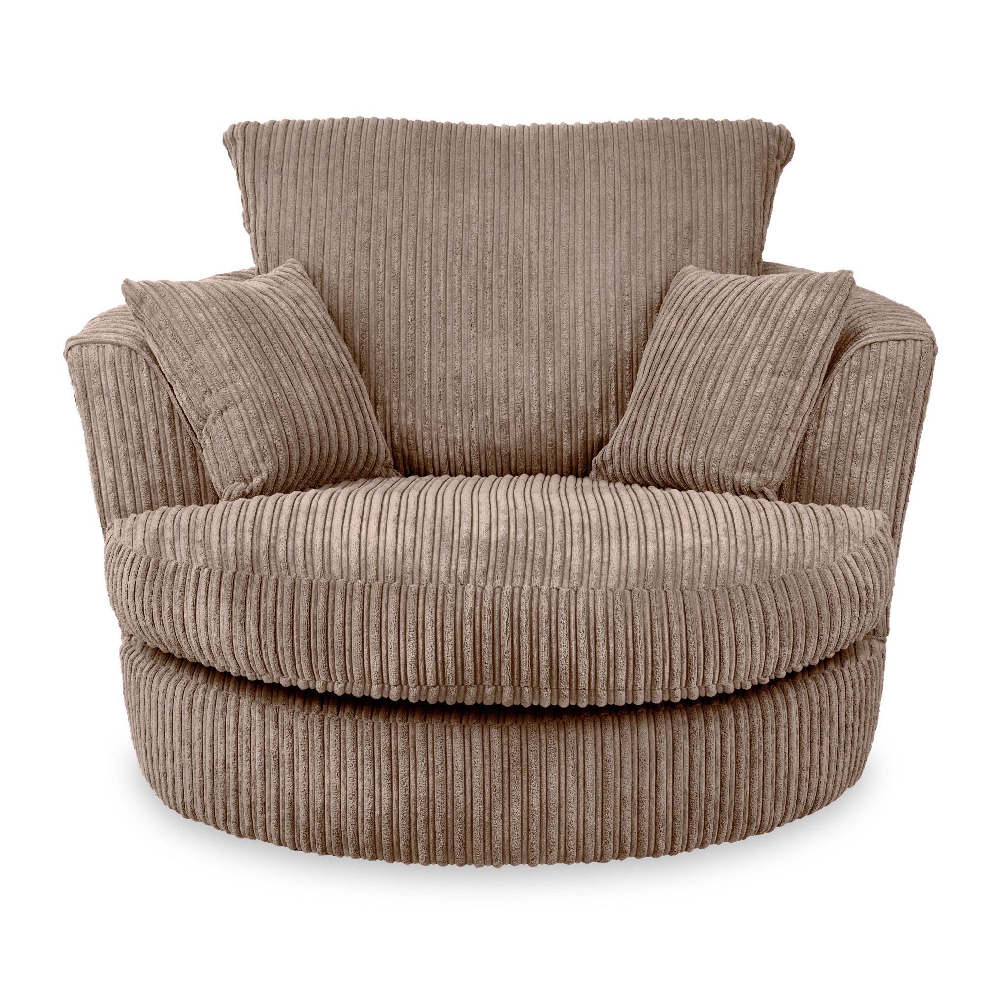 Bletchley Jumbo Cord Swivel Chair - Image 3
