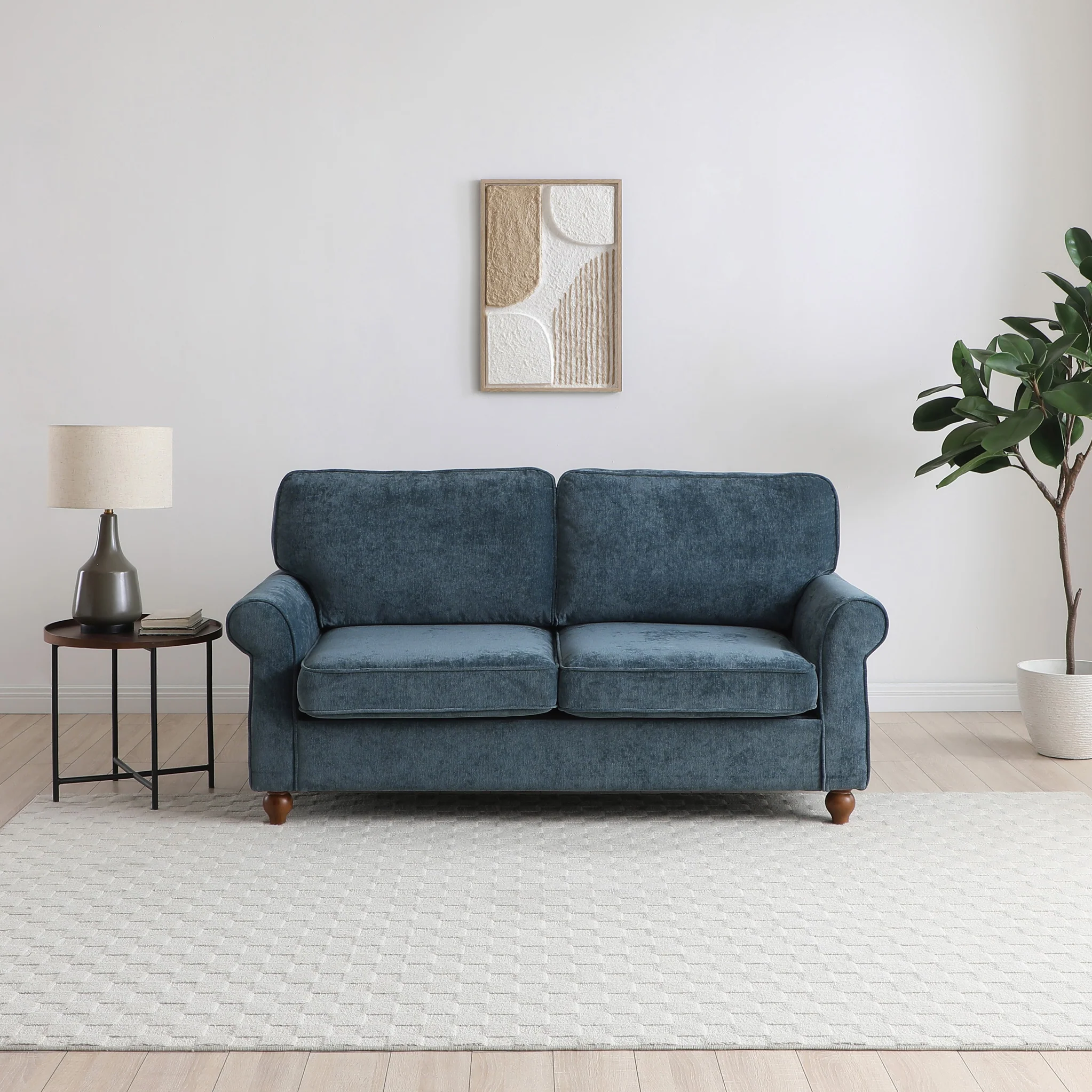 Blythe 2 Seater Sofa Bed With Foam Mattress - Image 11
