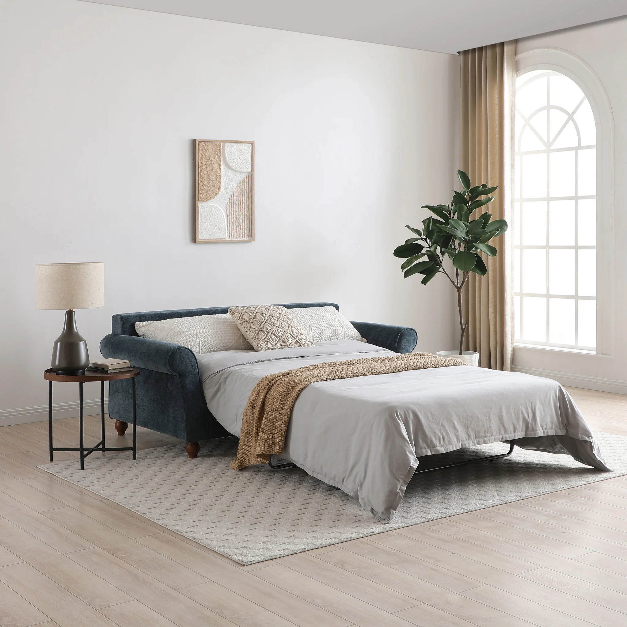 Blythe 2 Seater Sofa Bed With Pocket Sprung Mattress - Image 17
