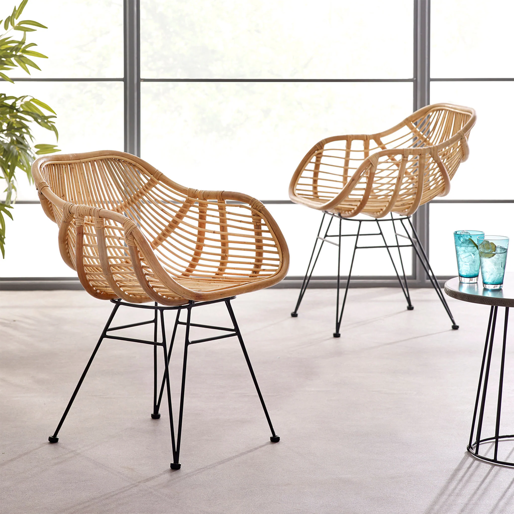 Bodhi Rattan Dining Chair - Image 2