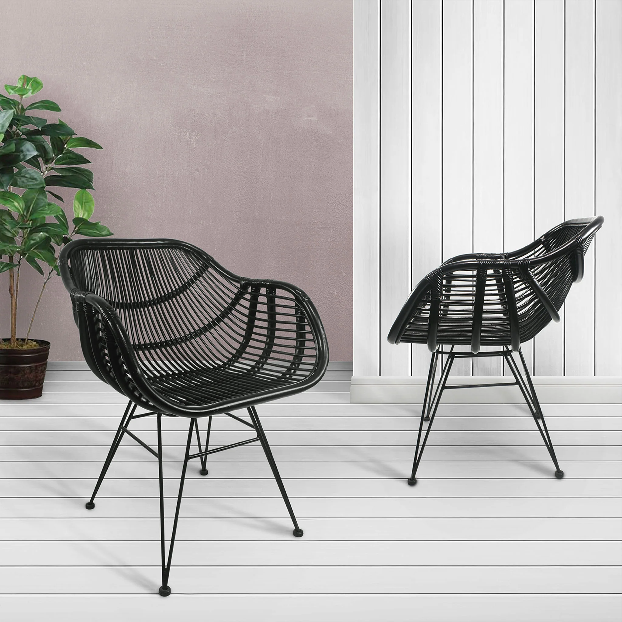 Bodhi Rattan Dining Chair - Image 6