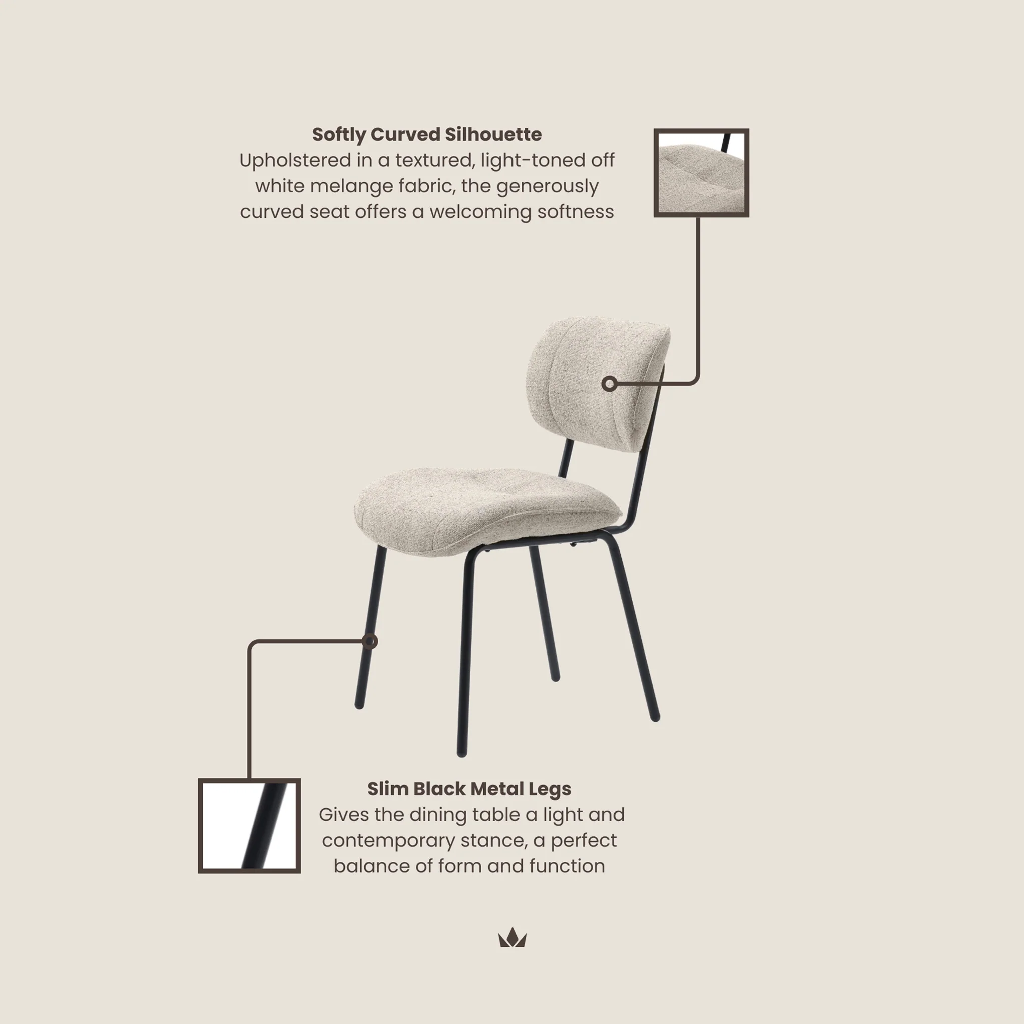Boux Dining Chair - Image 6
