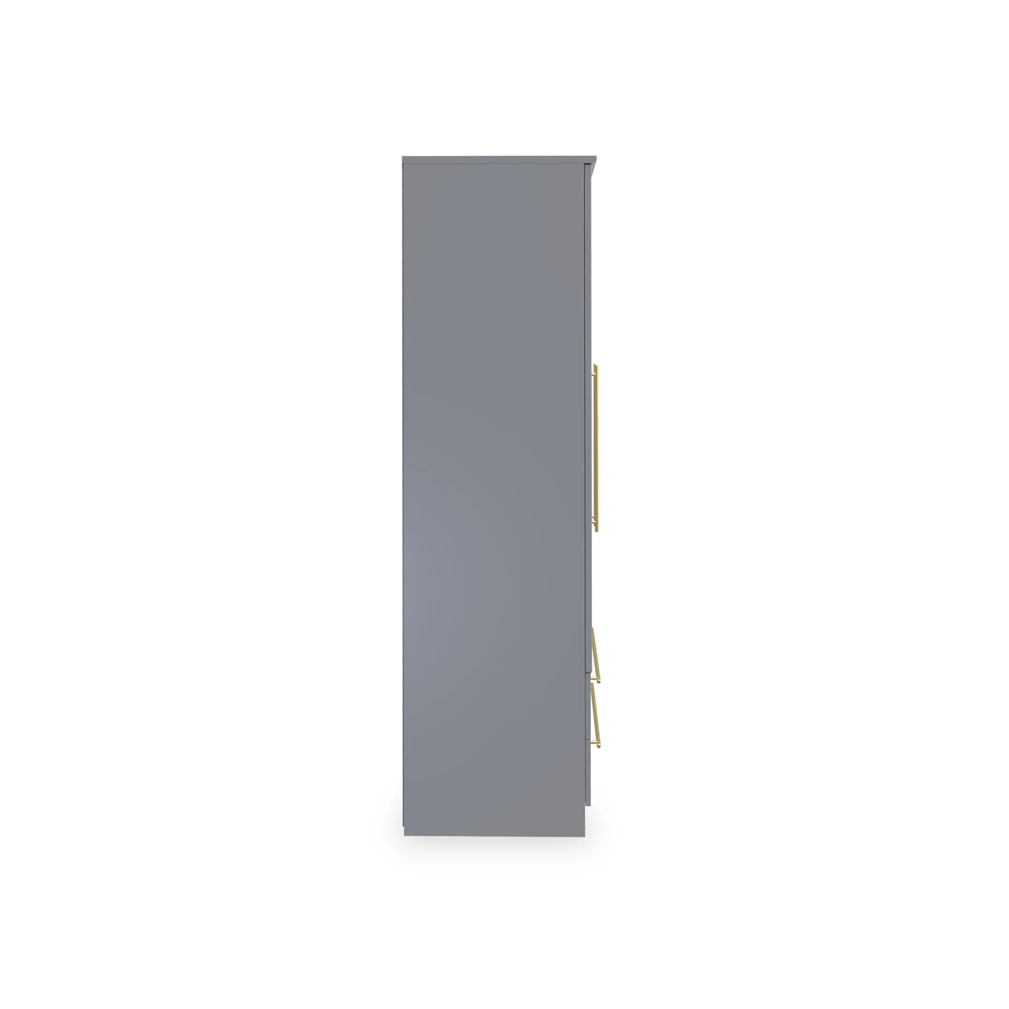 Bramham Grey 2 Door 2 Drawer Wardrobe - Image 6