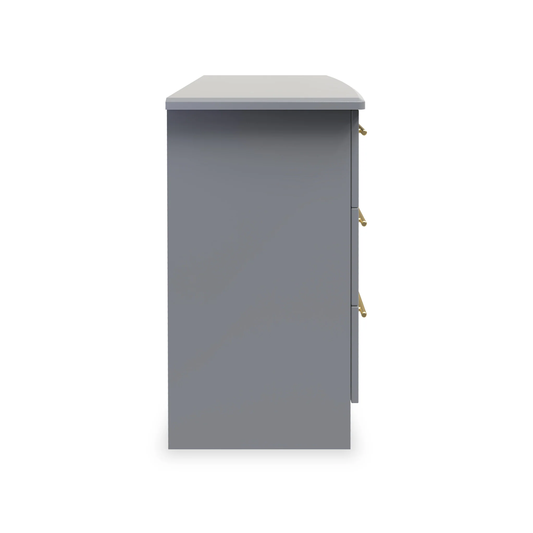 Bramham Grey 3 Drawer Chest - Image 5