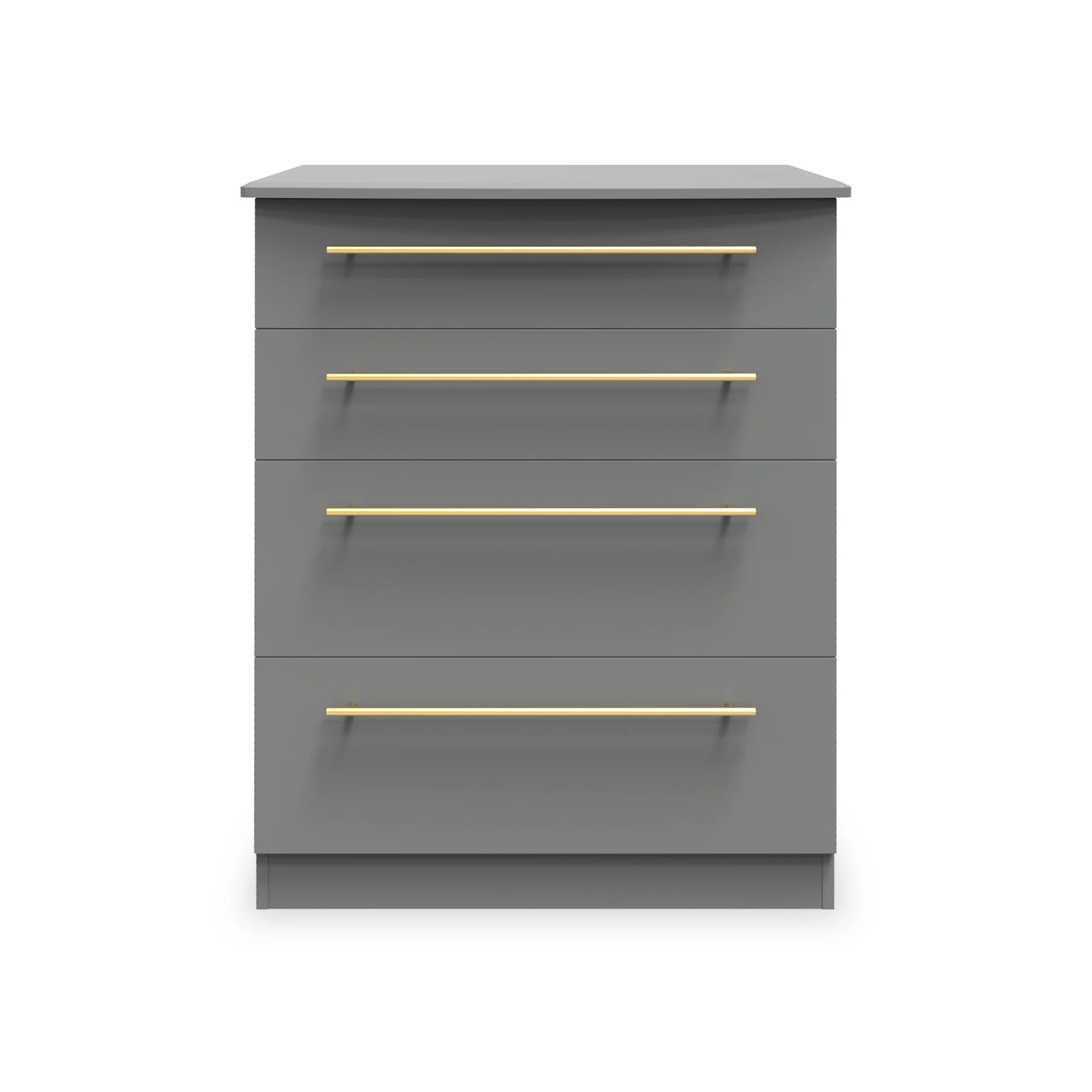 Bramham Grey 4 Drawer Deep Chest - Image 2