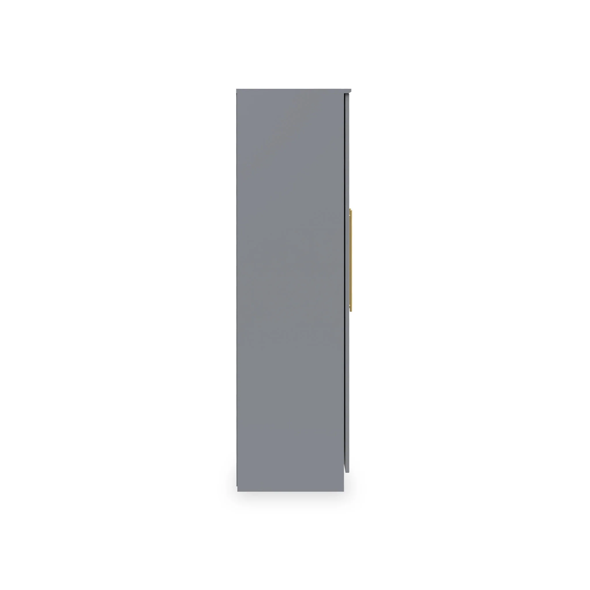 Bramham Grey Tall 6 Door 2 Mirror Wardrobe - Image 5