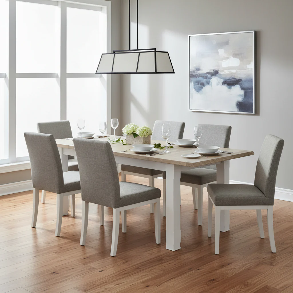 Bramley 120-165cm Extendable Dining Table - Image 2