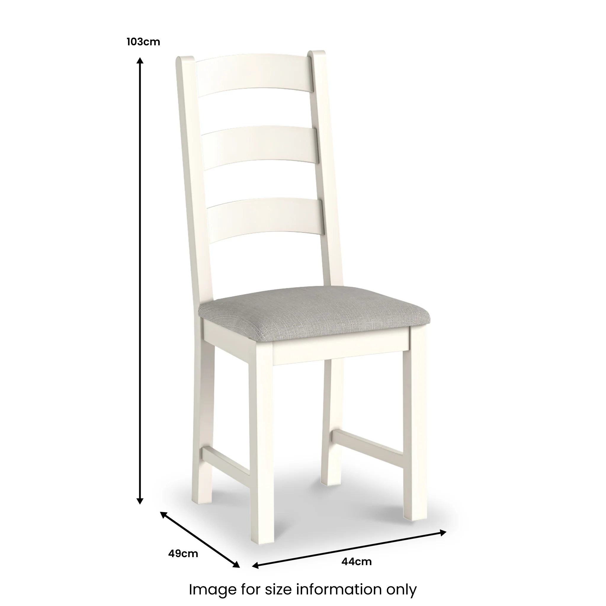 Bramley Ladder Dining Chair - Image 4