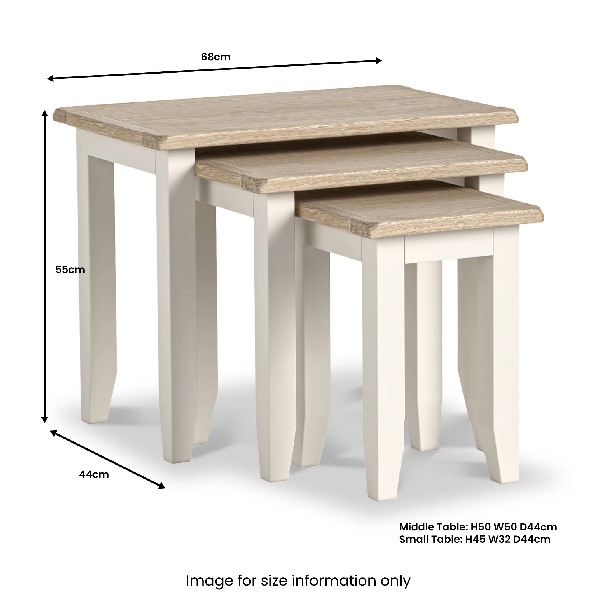 Bramley Nest of Tables - Image 3