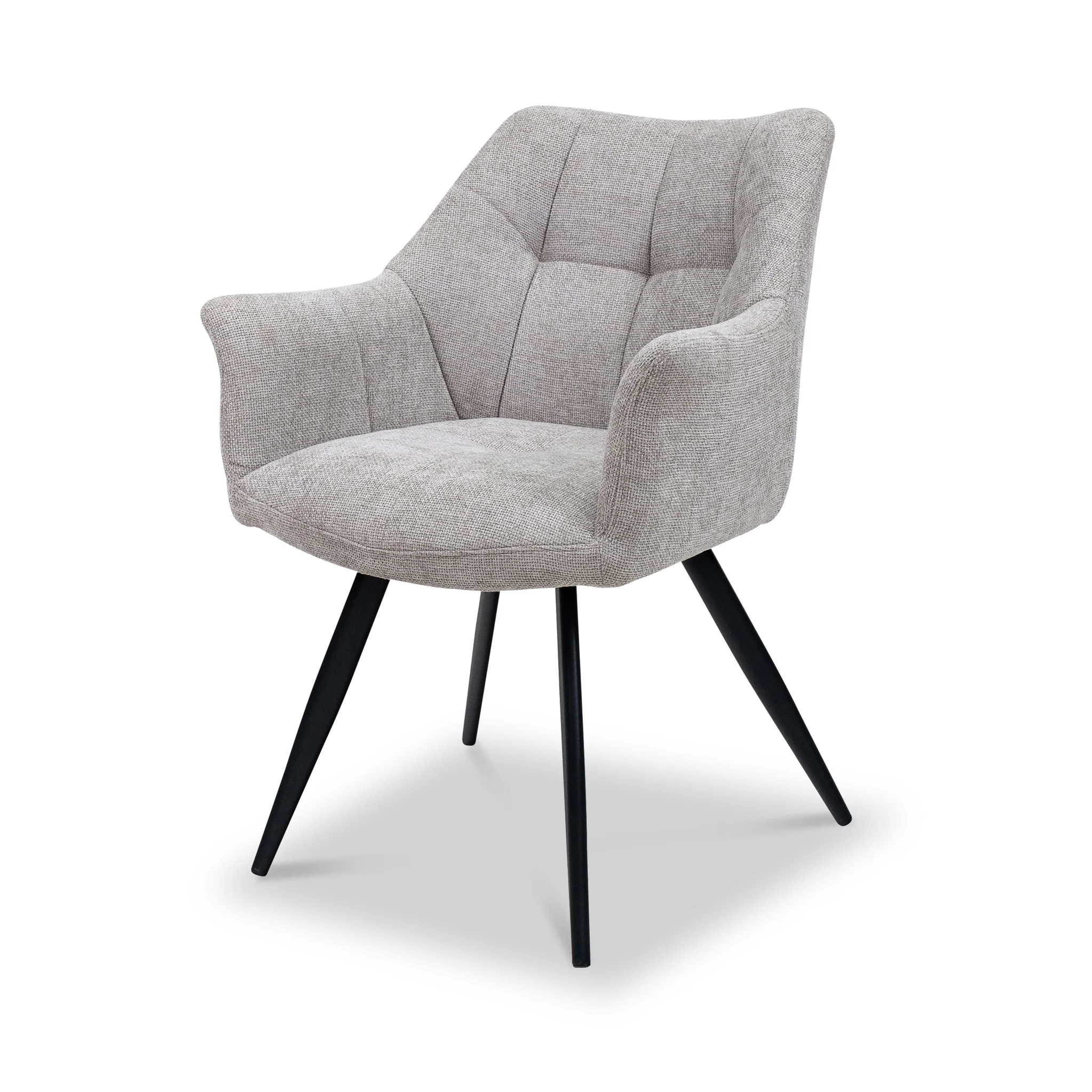 Brianne Curved Dining Chair - Image 5