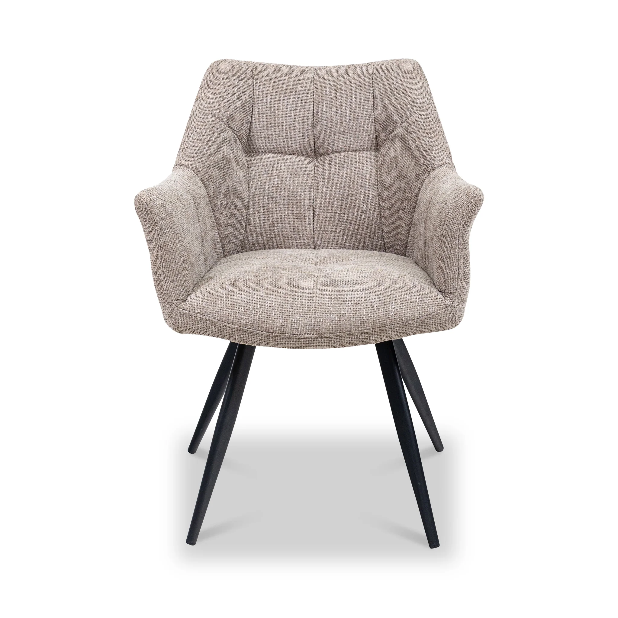 Brianne Curved Dining Chair - Image 8