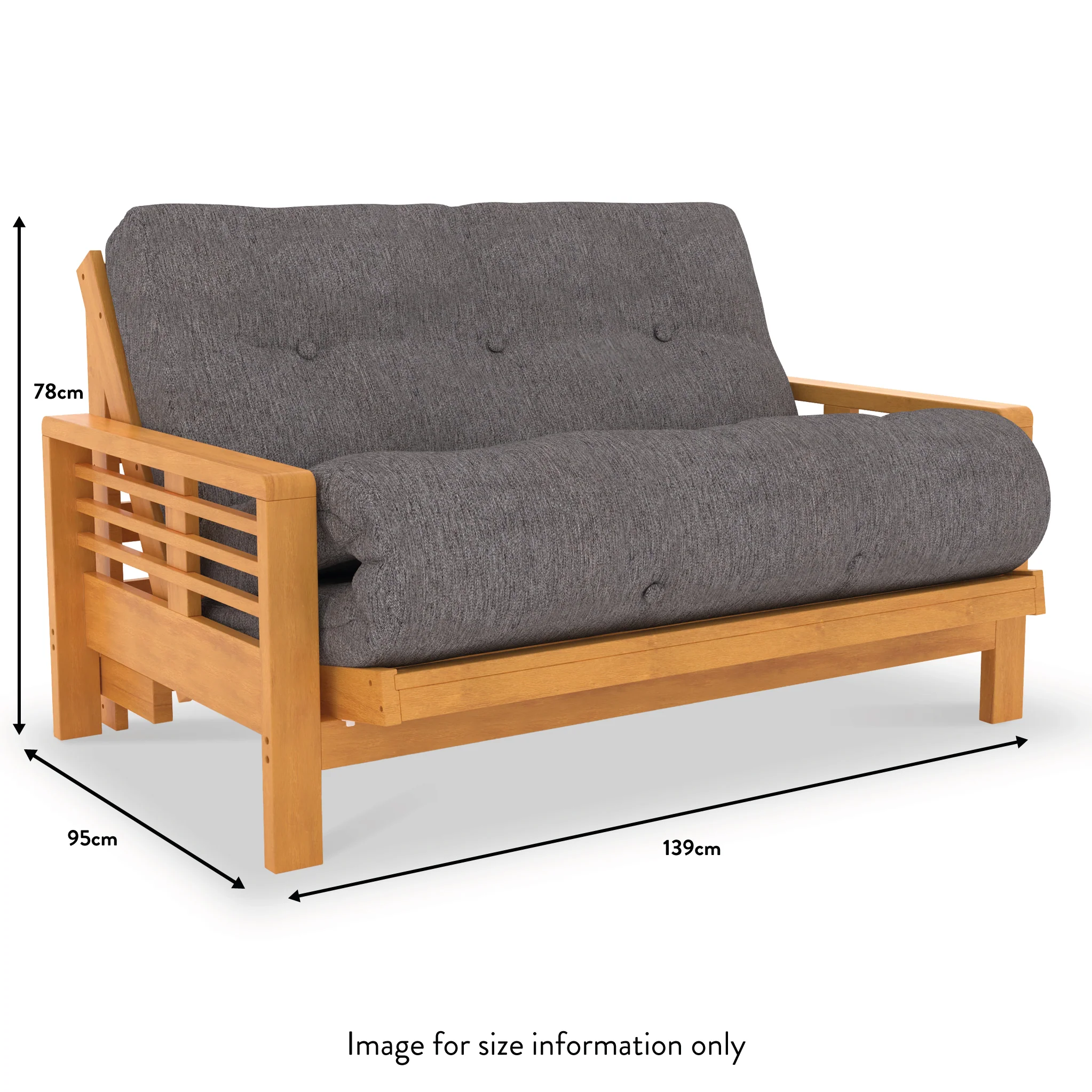 Bristow Small Double Futon - Image 18