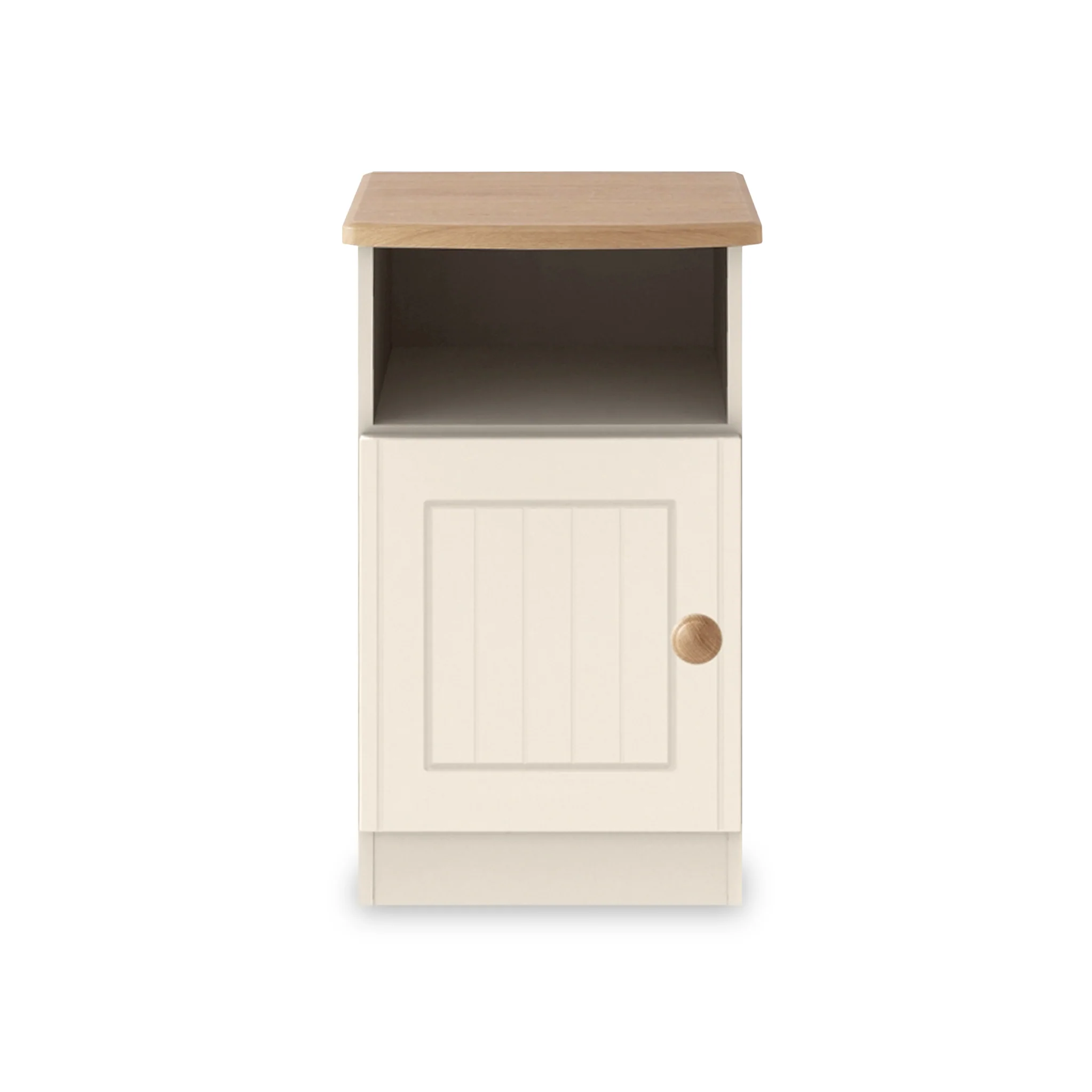 Brixham Cream 1 Door Cabinet - Image 2