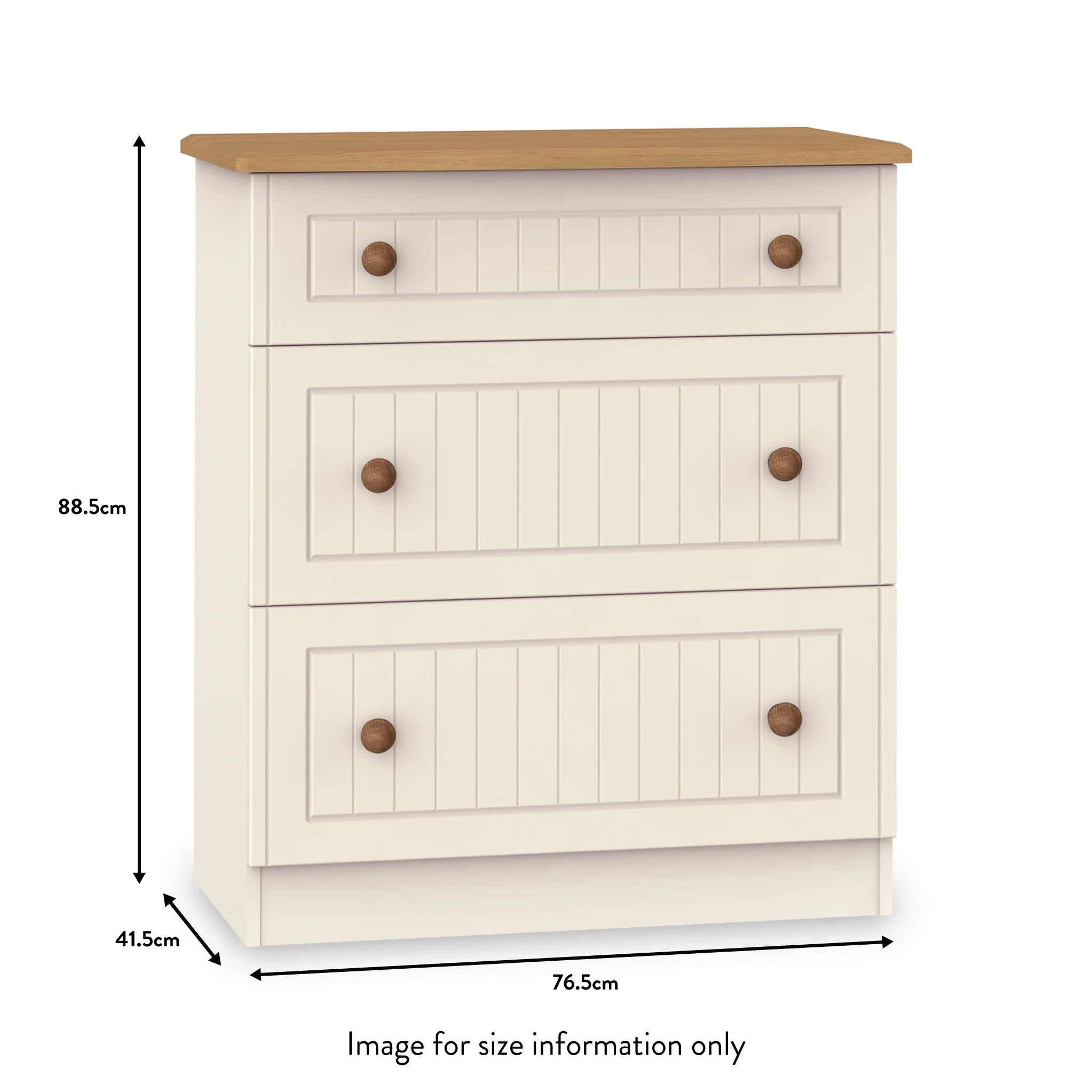 Brixham Cream 4 Piece Bedroom Set - Image 12