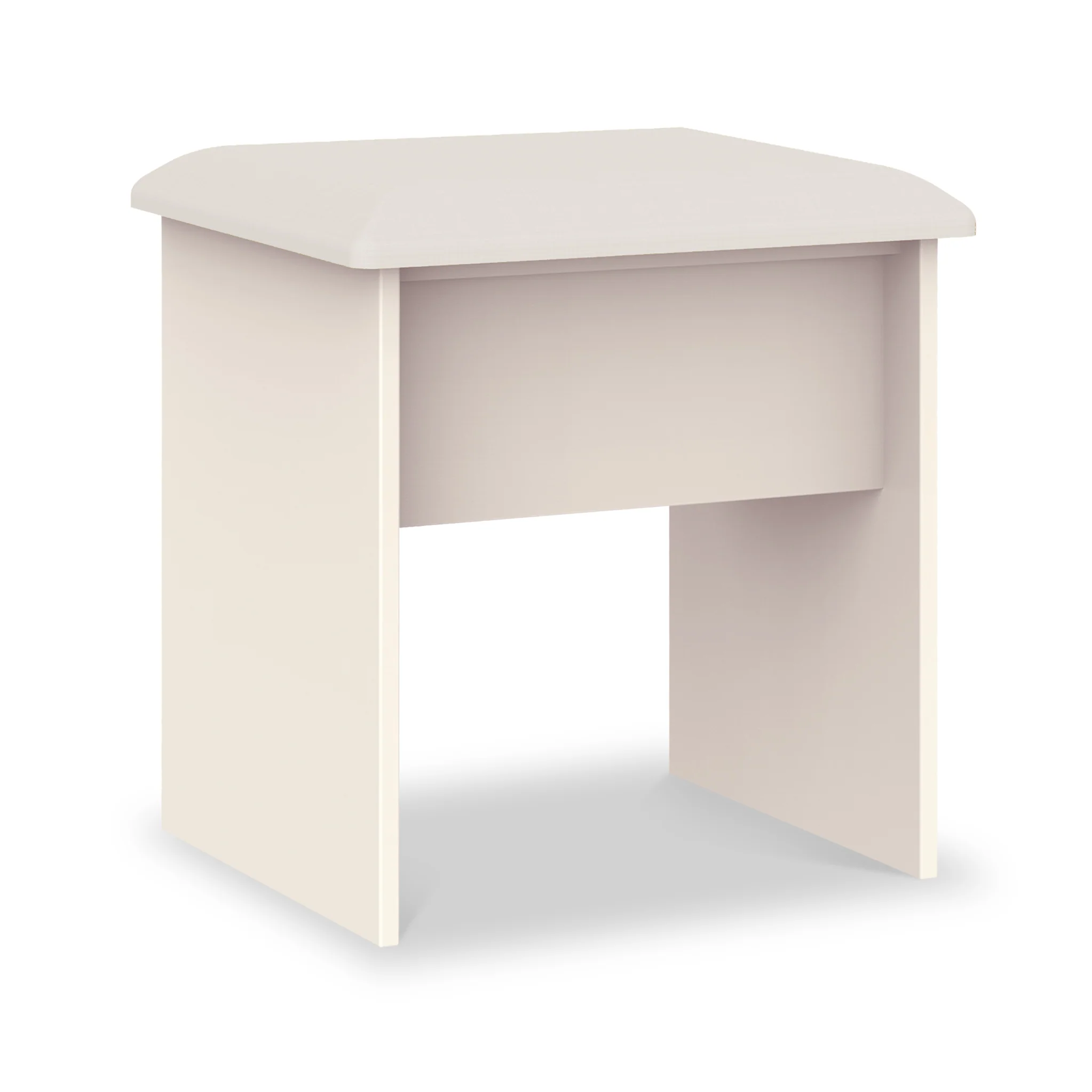 Brixham Cream Dressing Table with Stool - Image 3