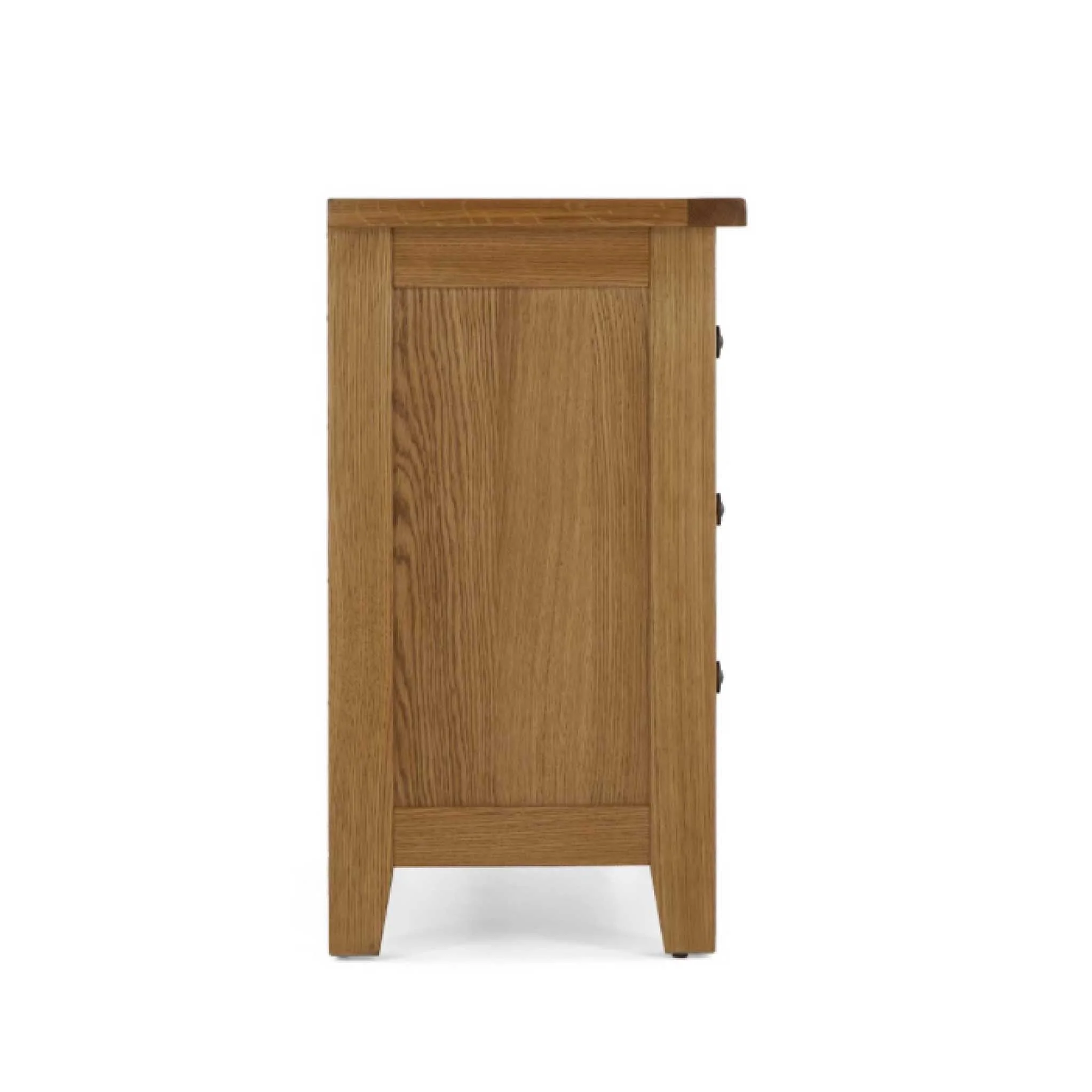 Broadway Oak 3 Drawer Chest - Image 9