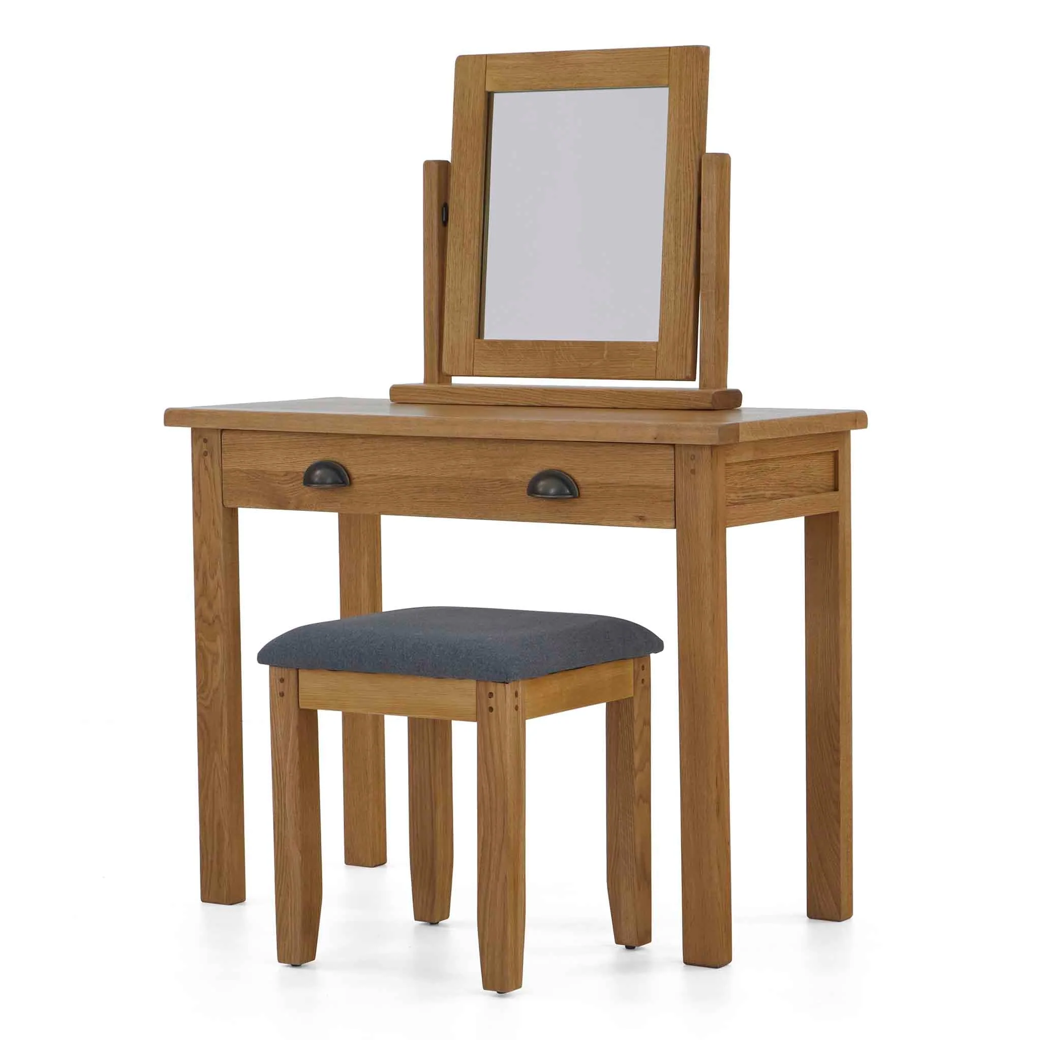 Broadway Oak Dressing Table Set - Image 4