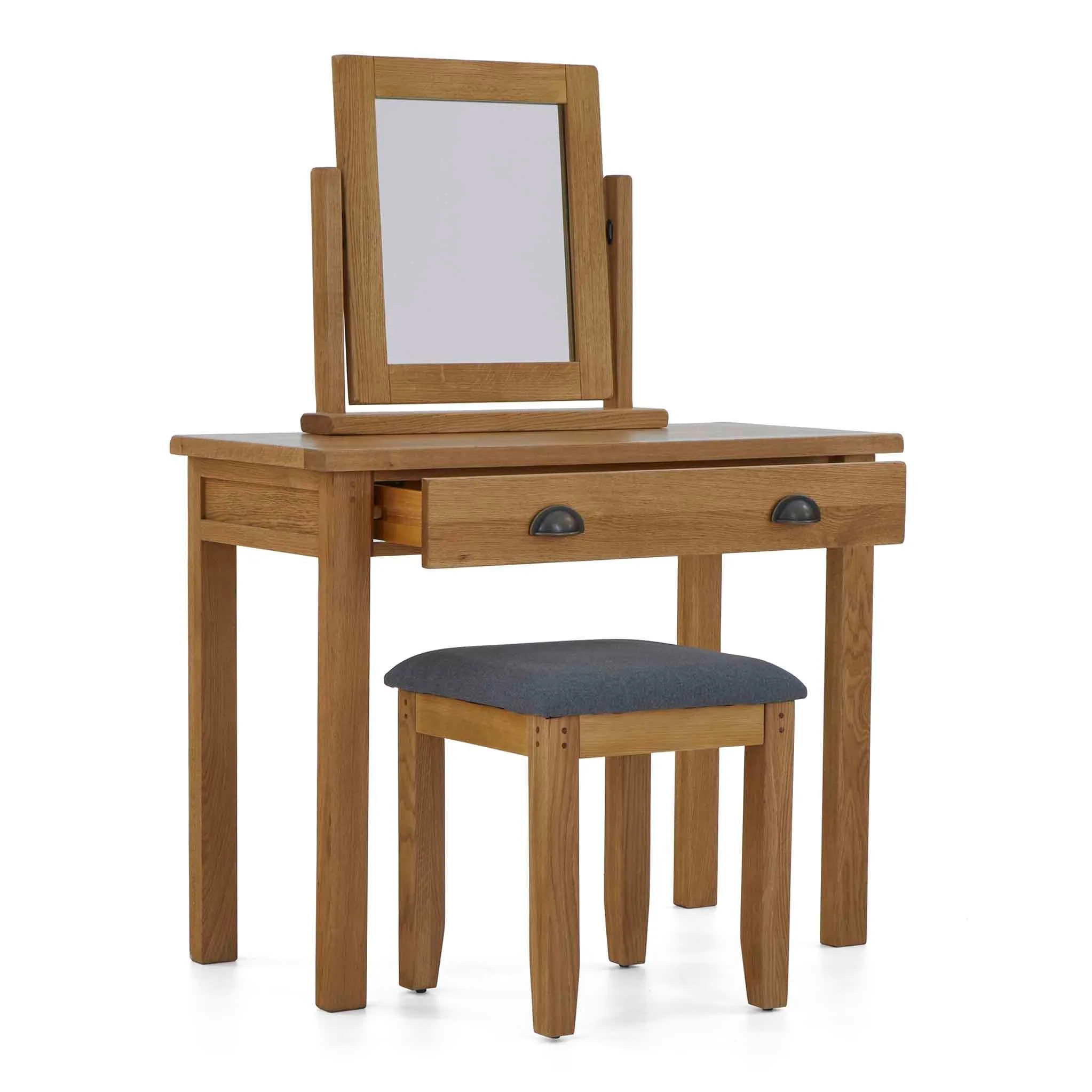 Broadway Oak Dressing Table Set - Image 5