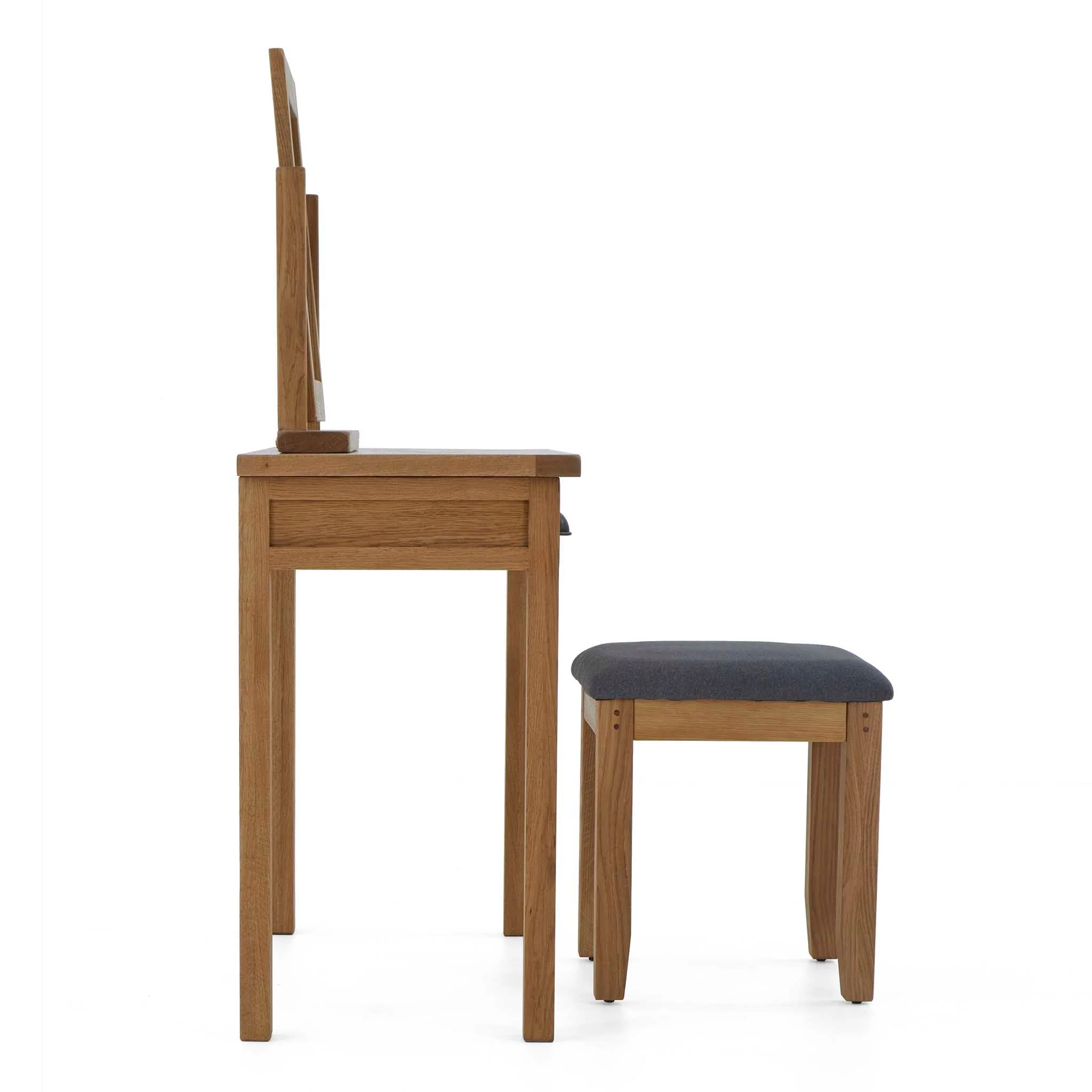 Broadway Oak Dressing Table Set - Image 7