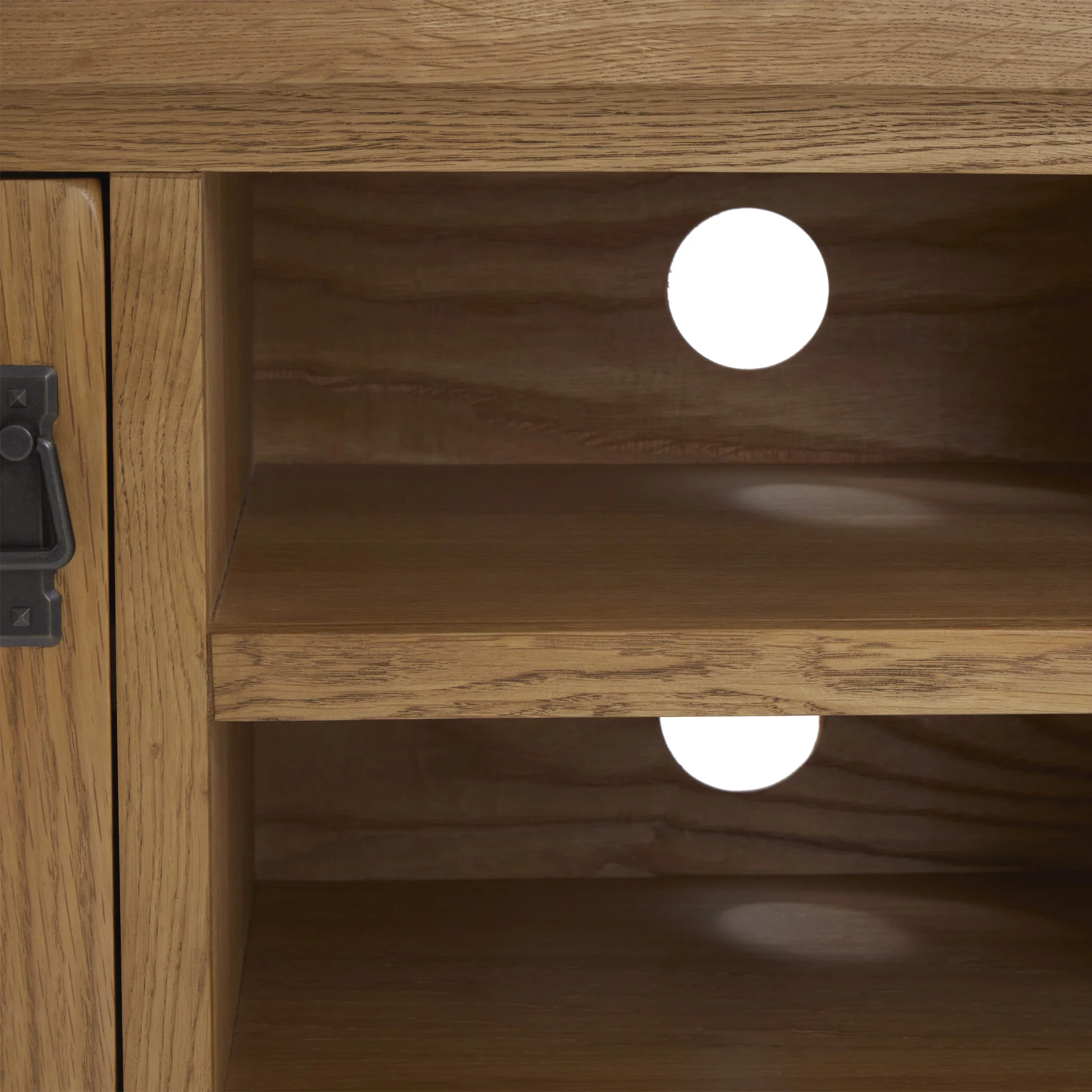 Broadway Oak 120cm TV Unit - Image 11