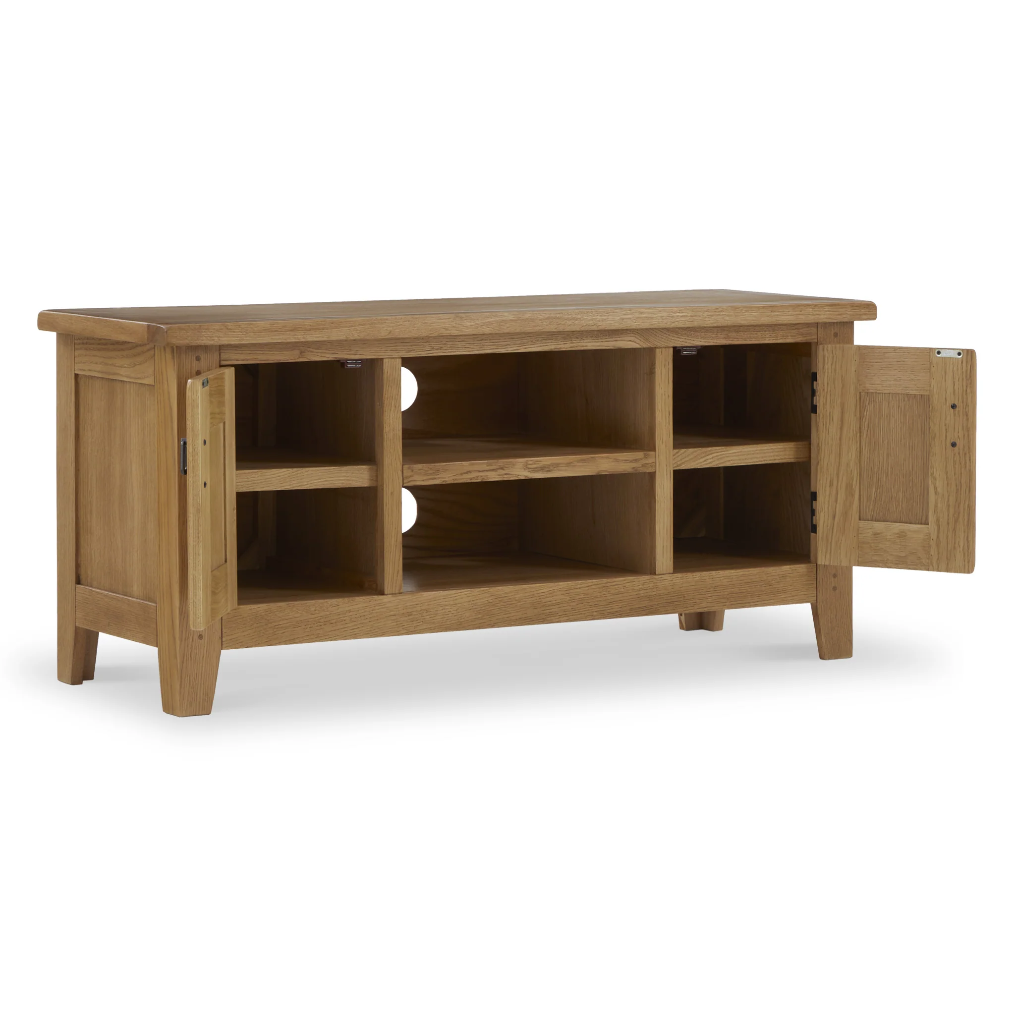 Broadway Oak 120cm TV Unit - Image 4