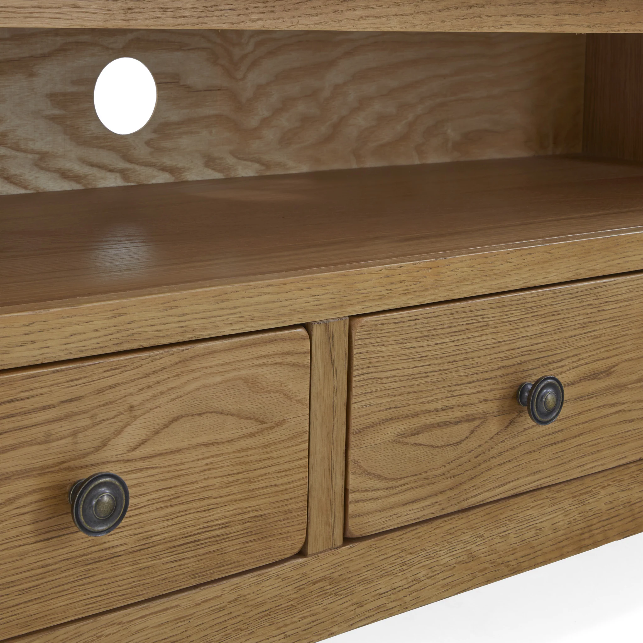 Broadway Oak 180cm TV Unit - Image 14