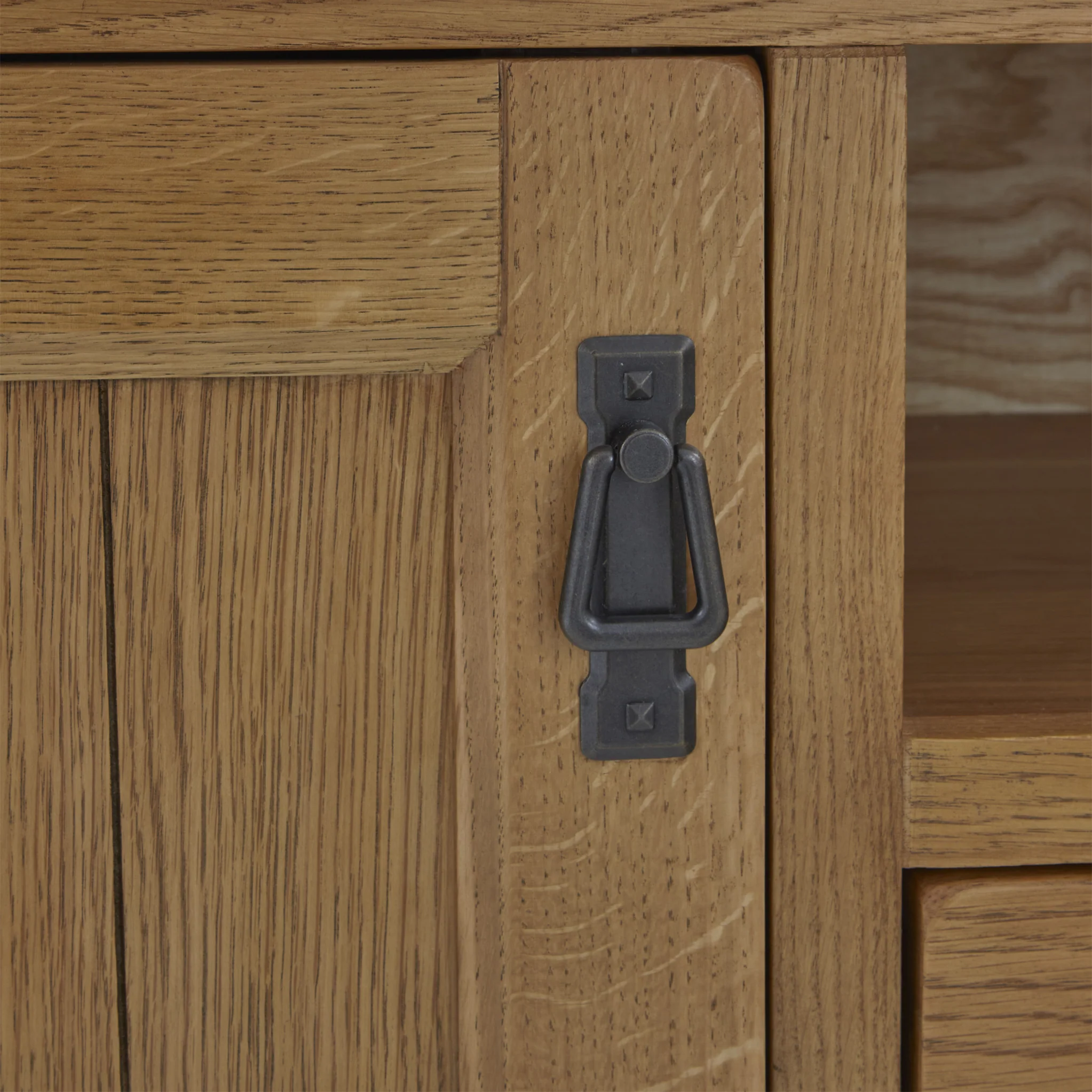 Broadway Oak 210cm TV Unit - Image 14