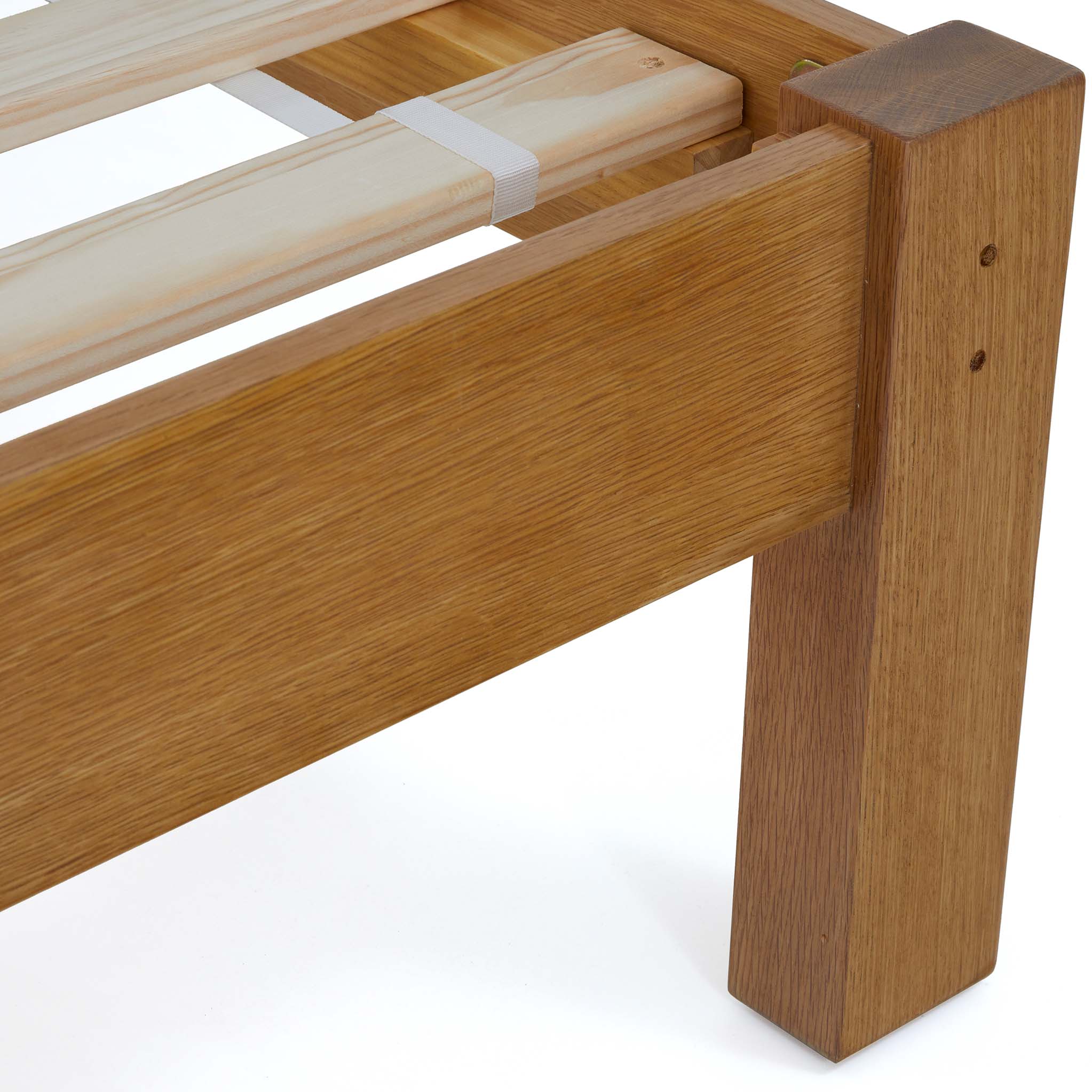 Broadway Oak Bed Frame - Image 16