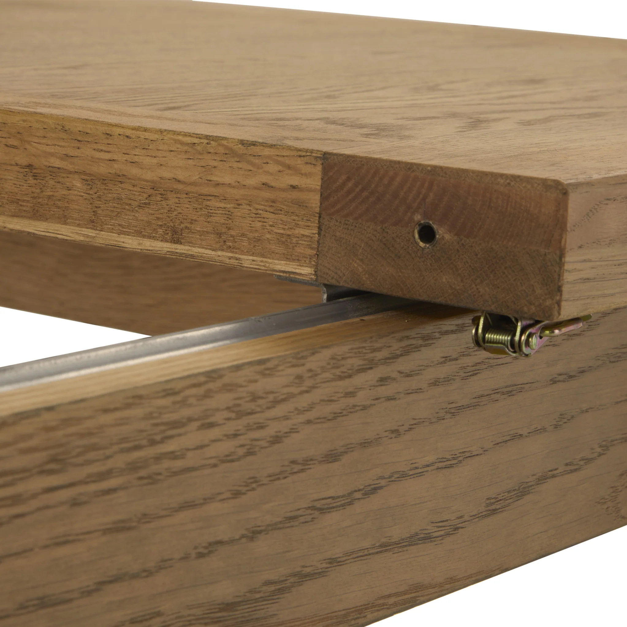 Broadway Oak Compact Butterfly Extending Dining Table - Image 14