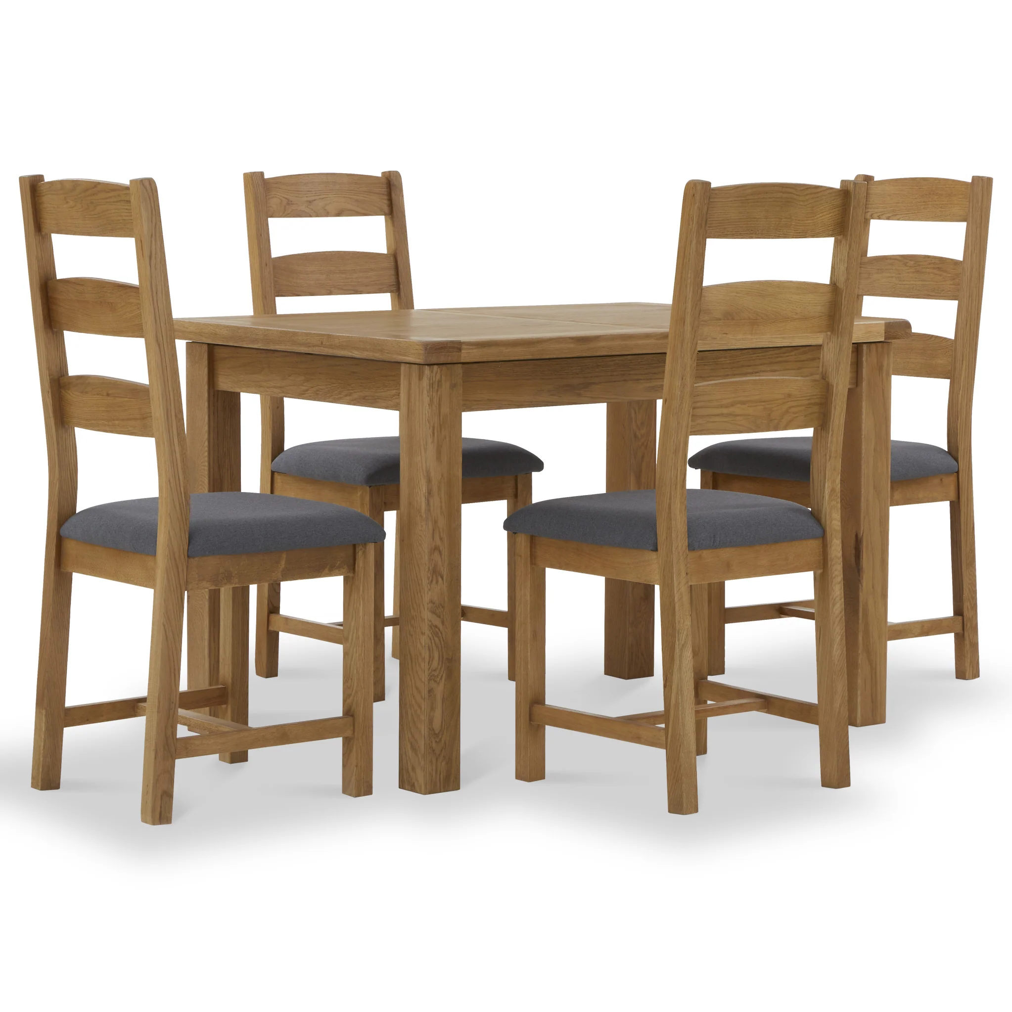 Broadway Oak Compact Butterfly Extending Dining Table - Image 21