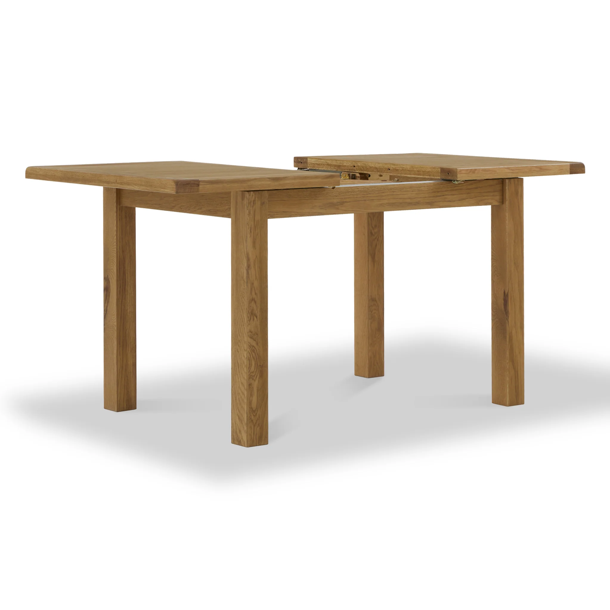 Broadway Oak Compact Butterfly Extending Dining Table - Image 6