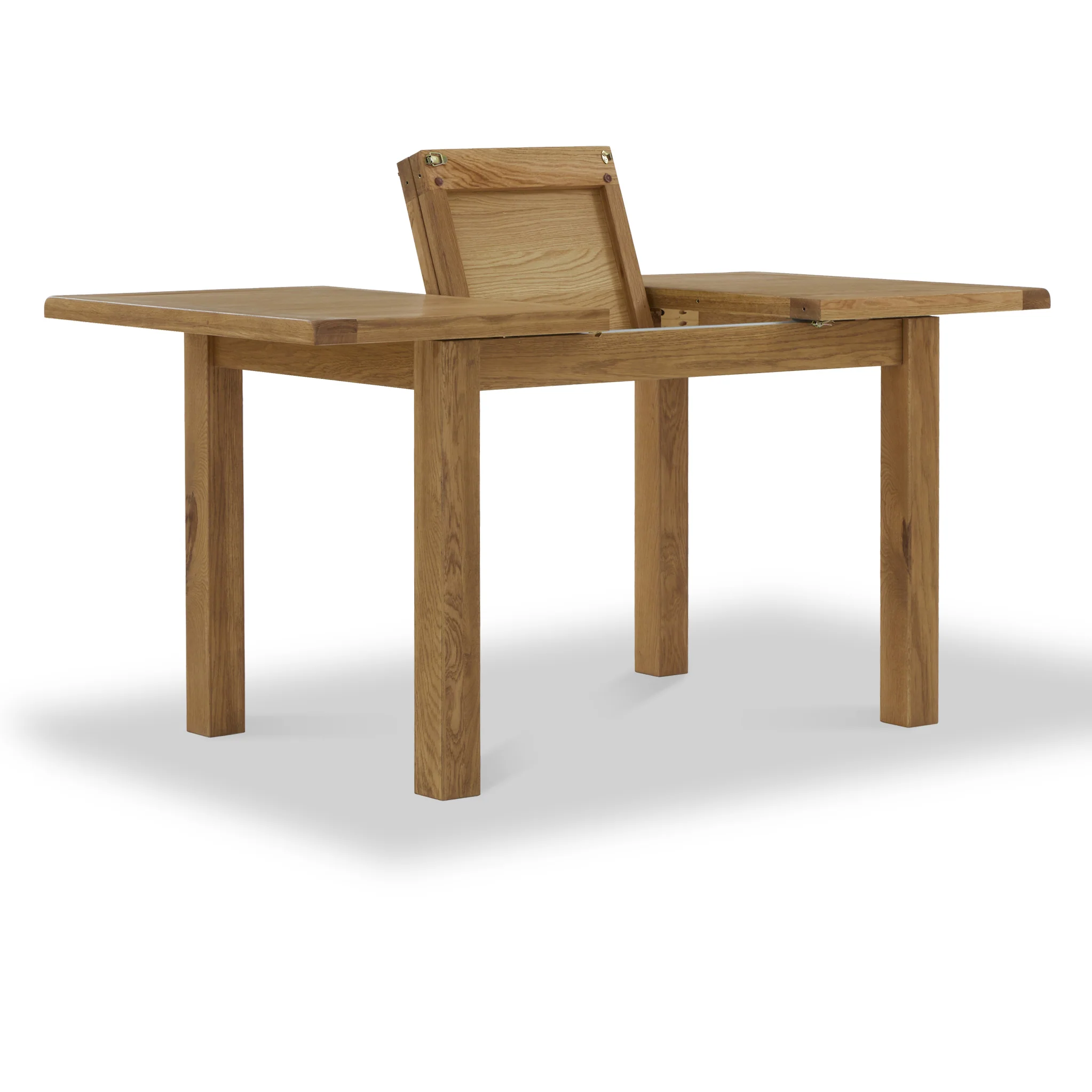 Broadway Oak Compact Butterfly Extending Dining Table - Image 7