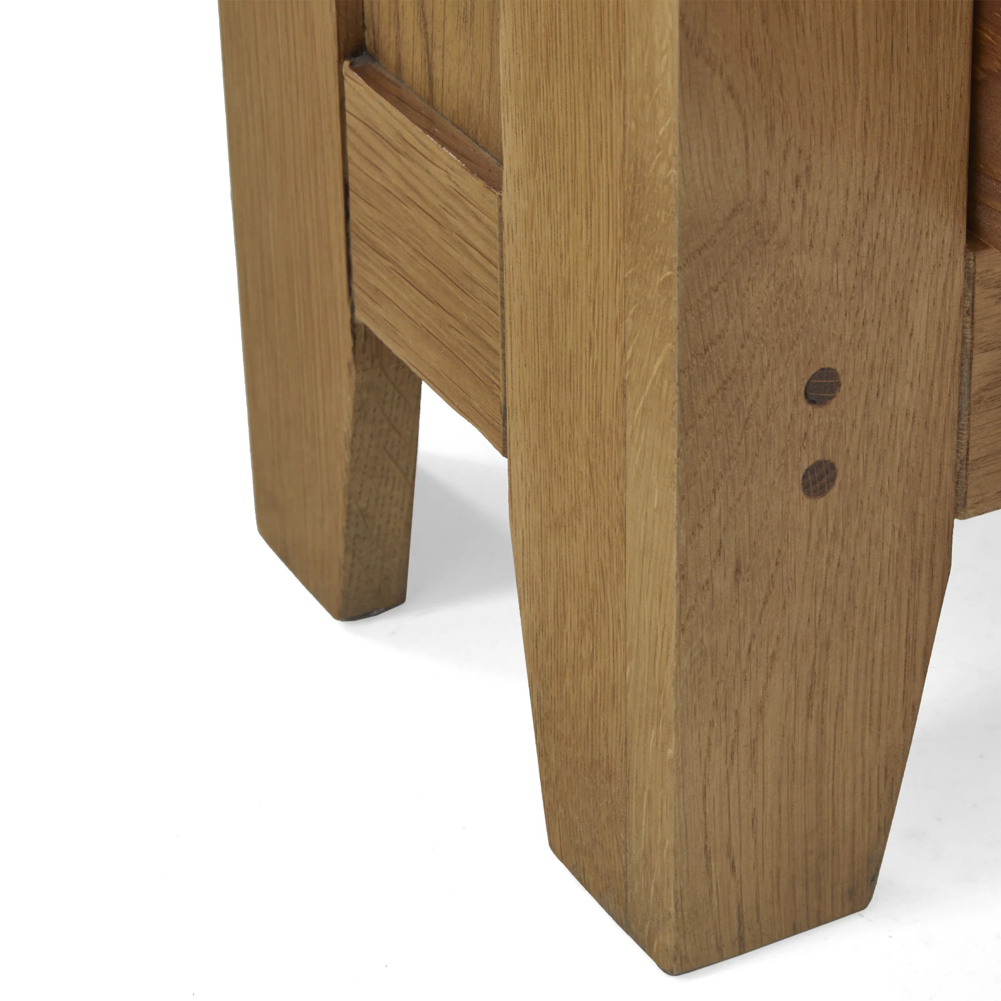 Broadway Oak Corner TV Unit with Drawer - Image 13