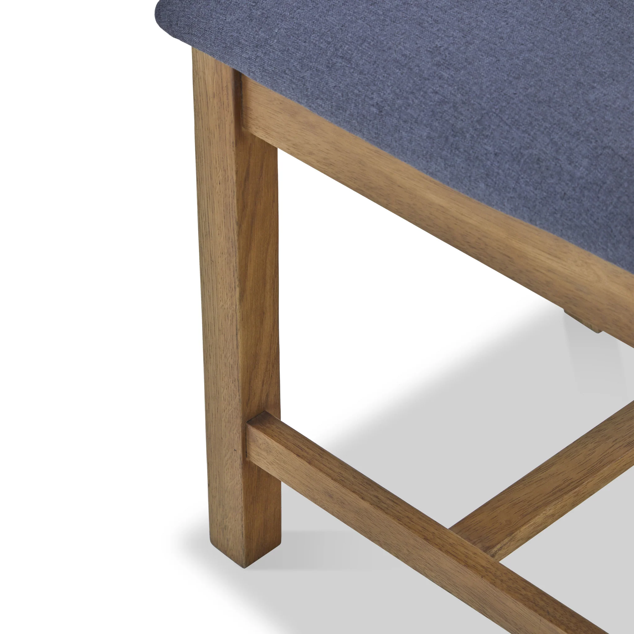 Broadway Oak Ladder Dining Chair - Image 8