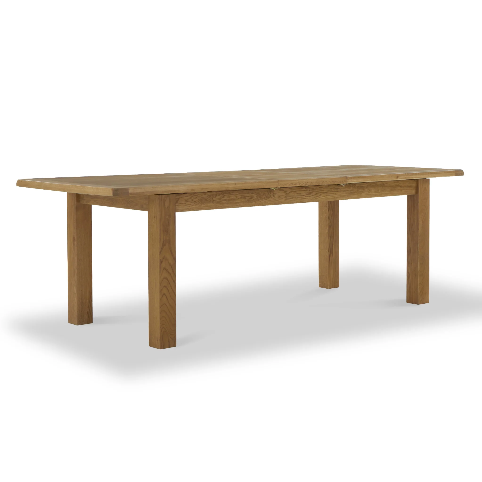 Broadway Oak Large Butterfly Extending Dining Table - Image 3