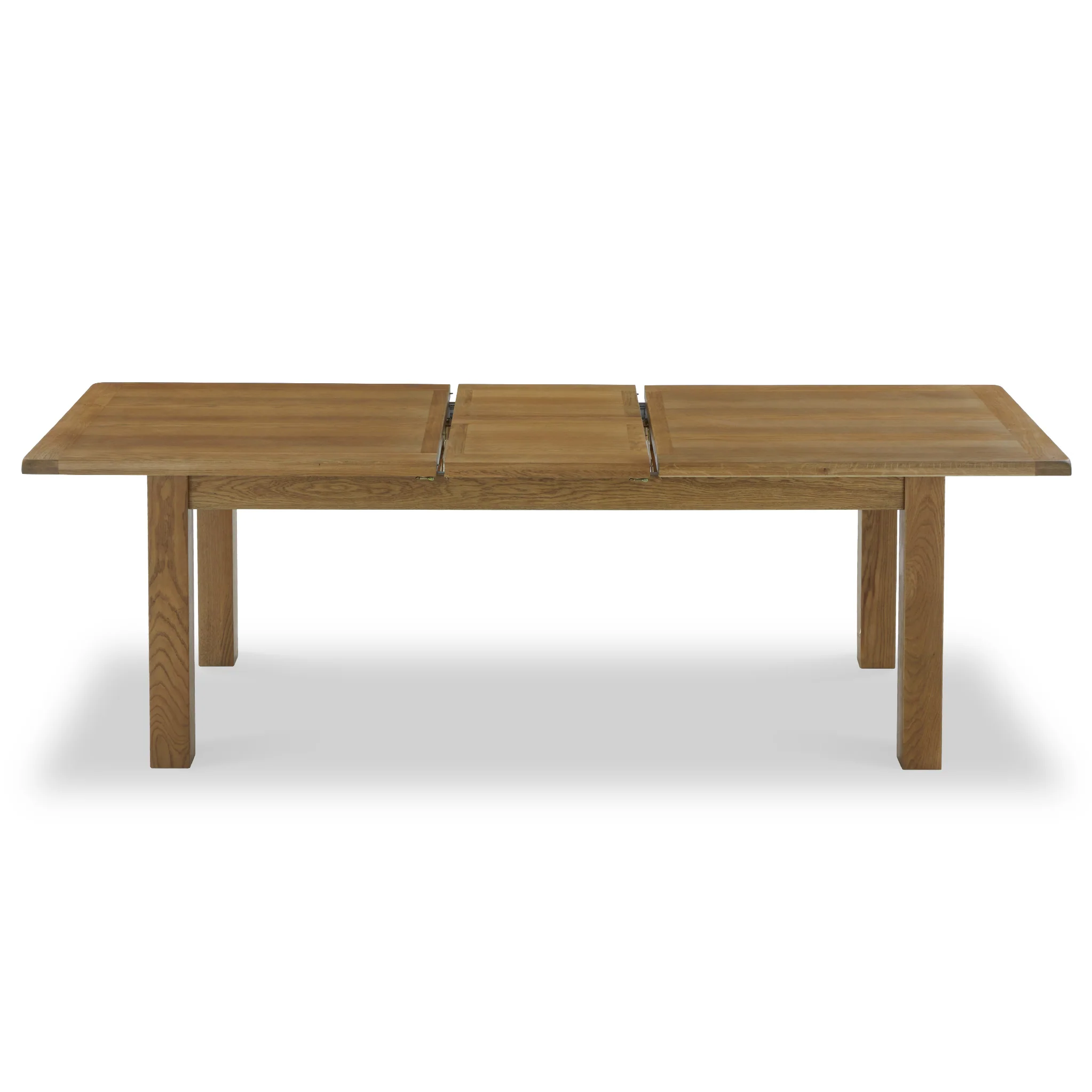 Broadway Oak Large Butterfly Extending Dining Table - Image 4
