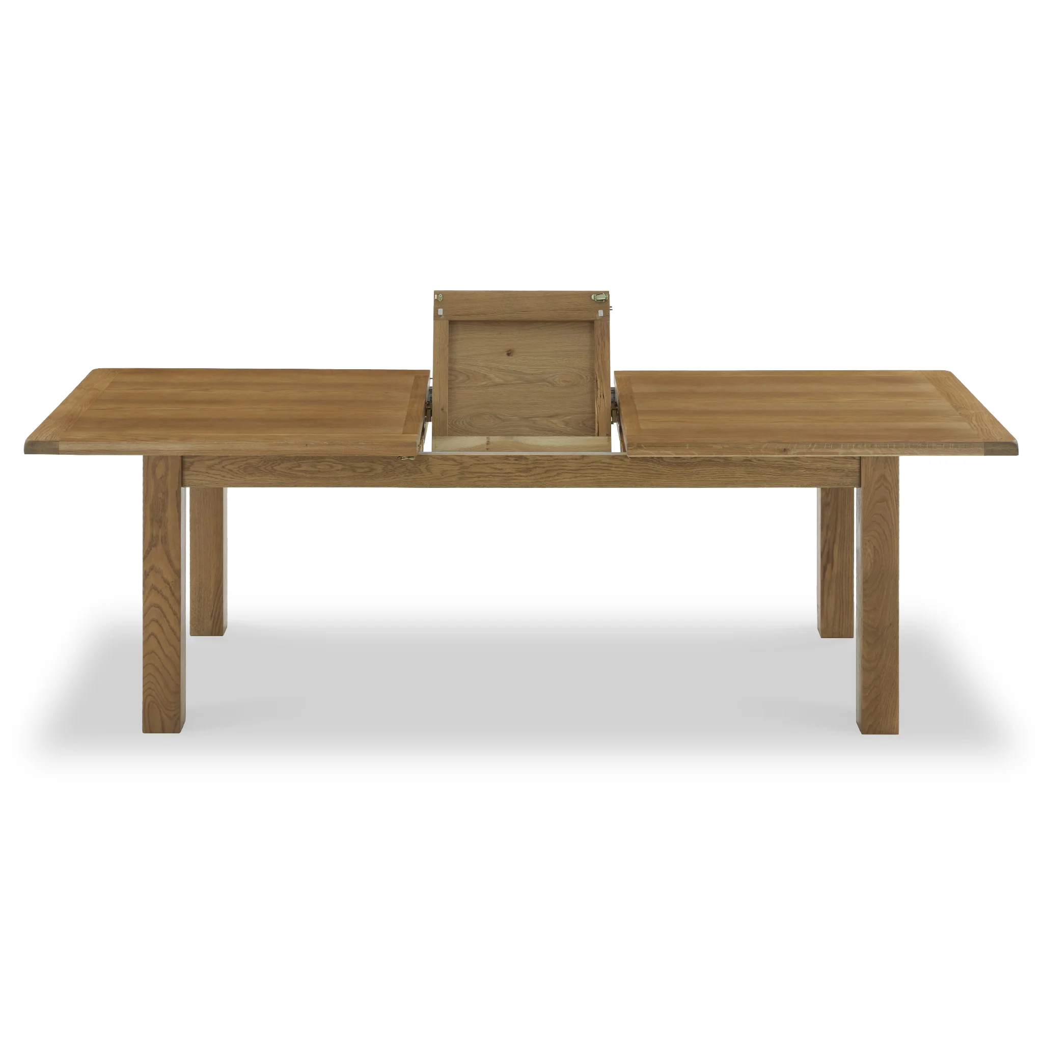 Broadway Oak Large Butterfly Extending Dining Table - Image 6