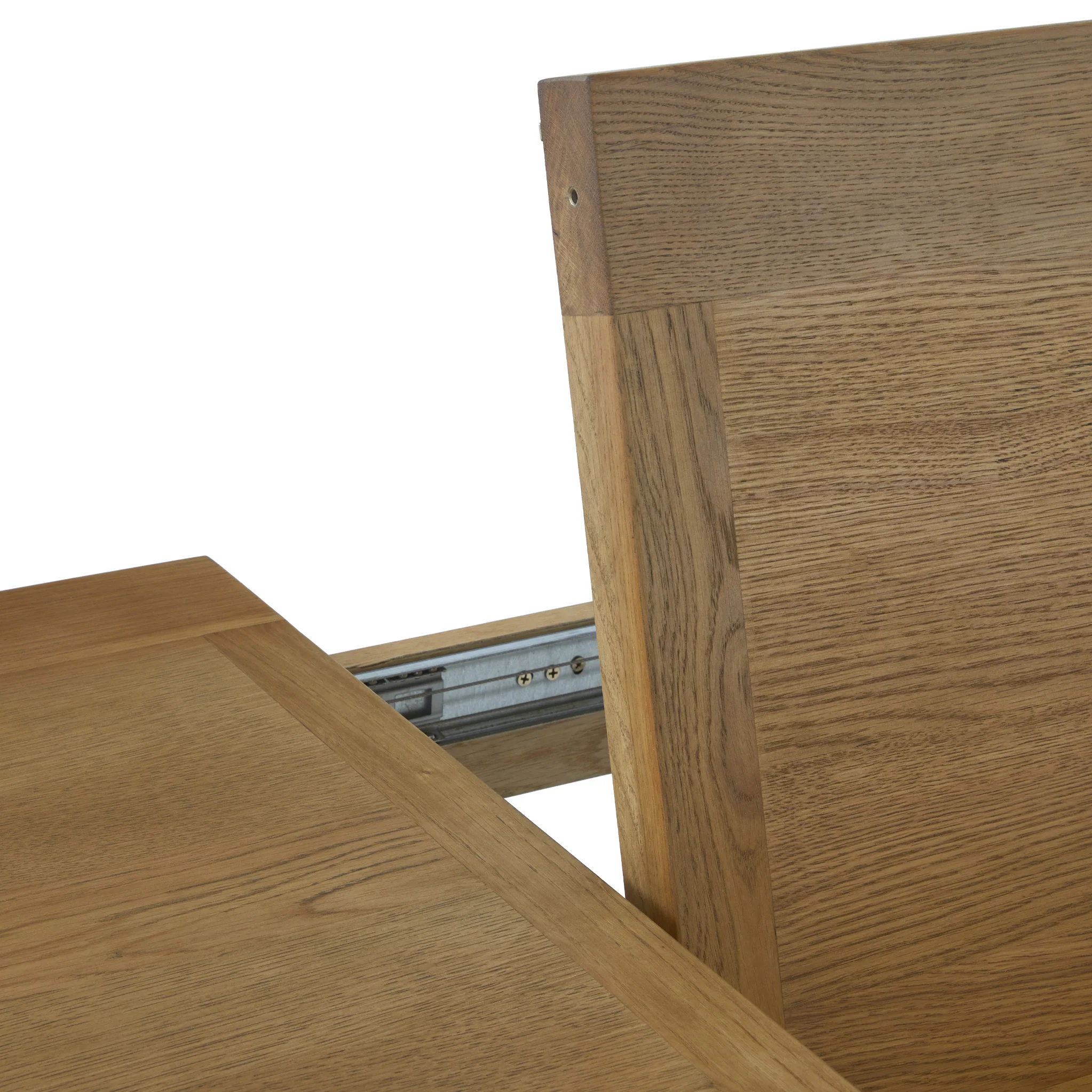 Broadway Oak Large Butterfly Extending Dining Table - Image 9
