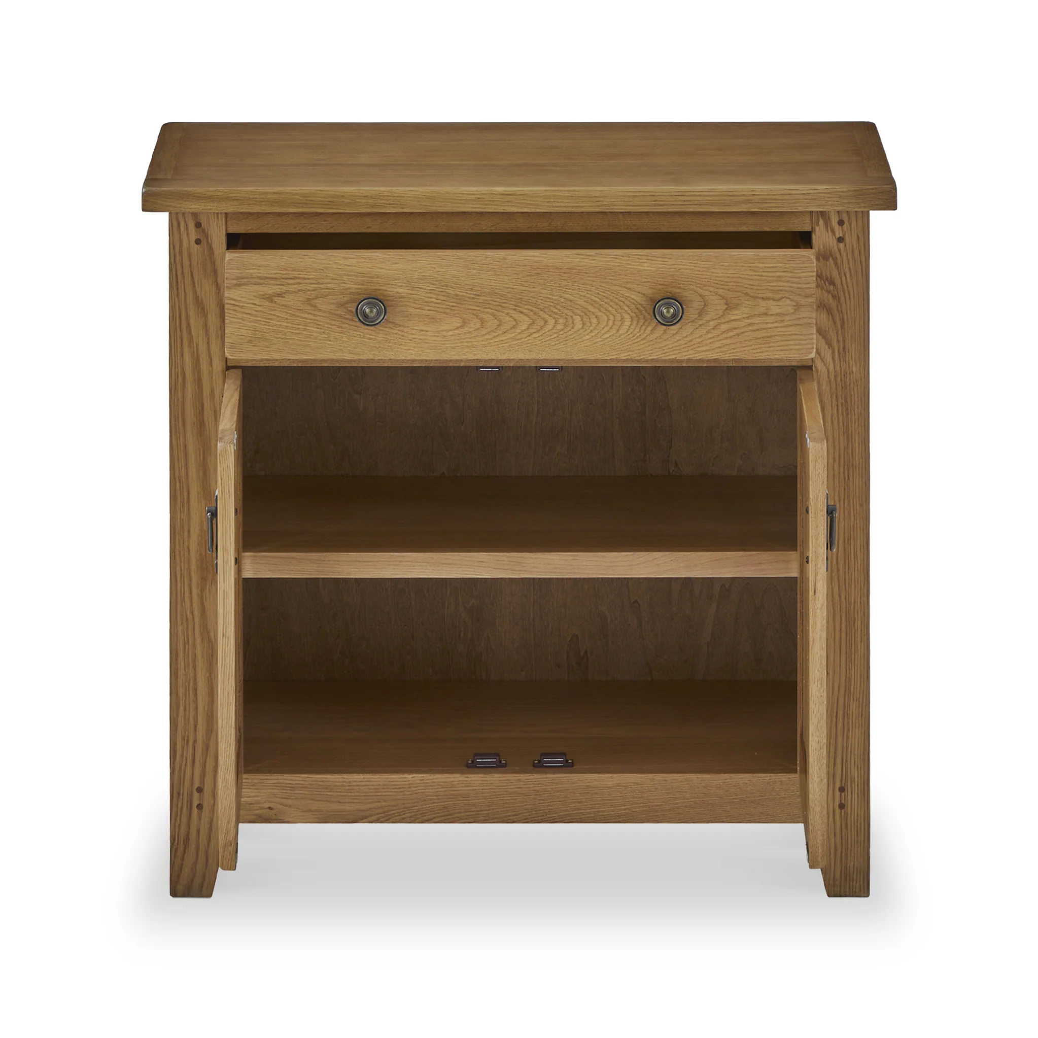 Broadway Oak Mini Sideboard with Top Drawer - Image 16