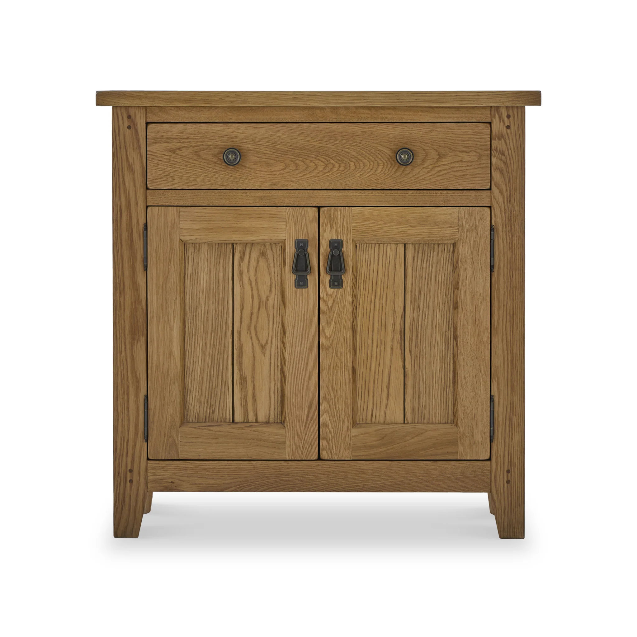 Broadway Oak Mini Sideboard with Top Drawer - Image 3