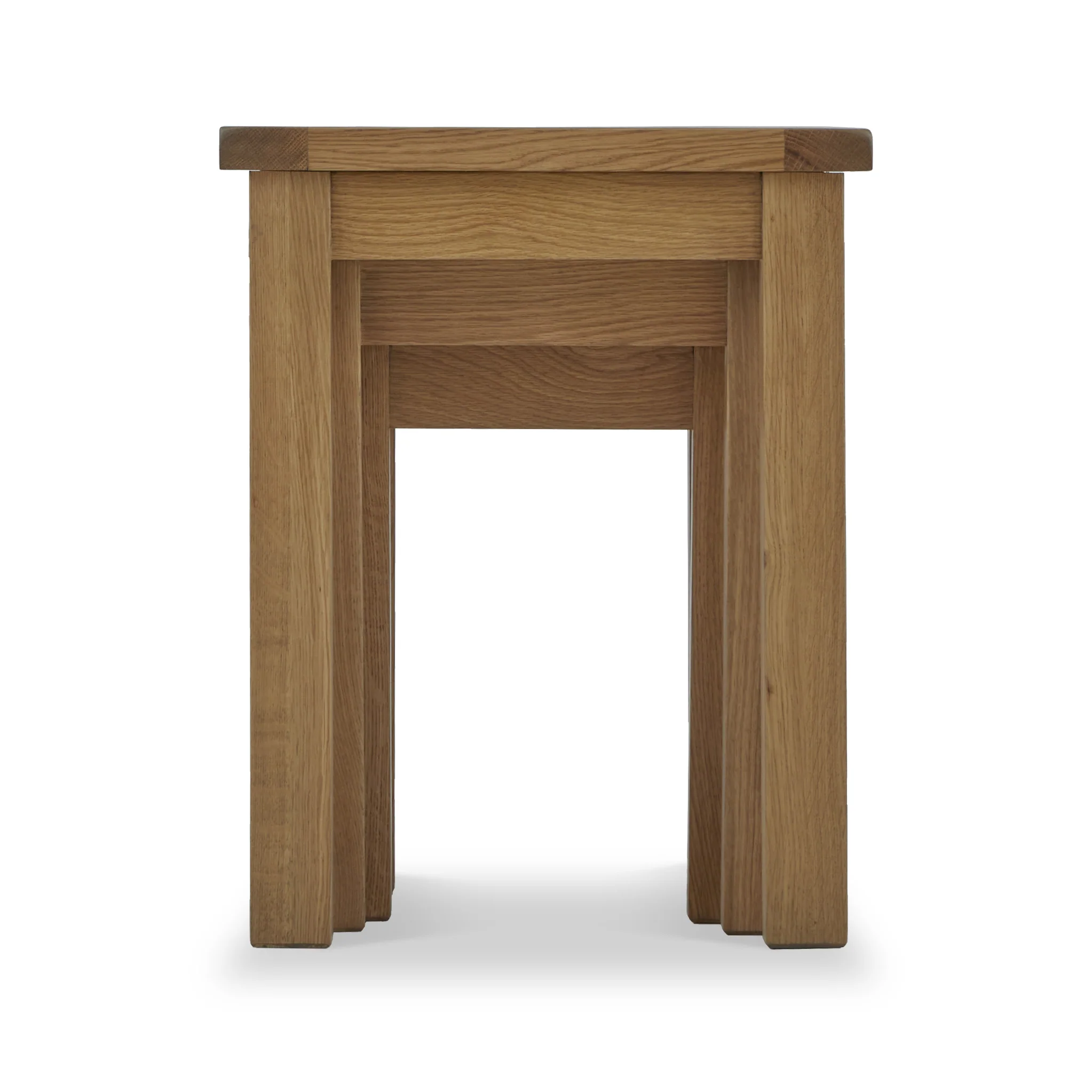 Broadway Oak Nest of Tables - Image 9