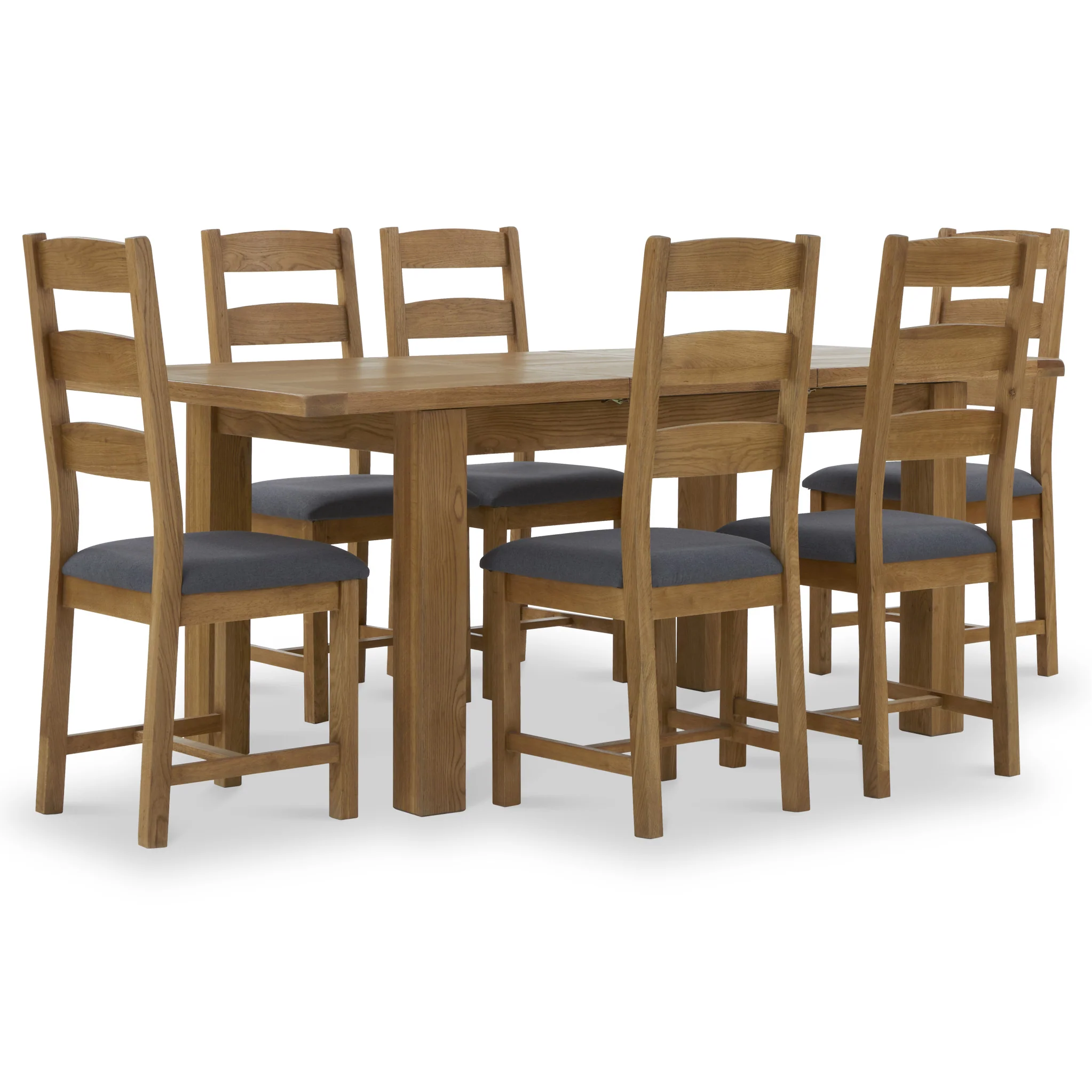 Broadway Oak Small Butterfly Extending Dining Table - Image 15