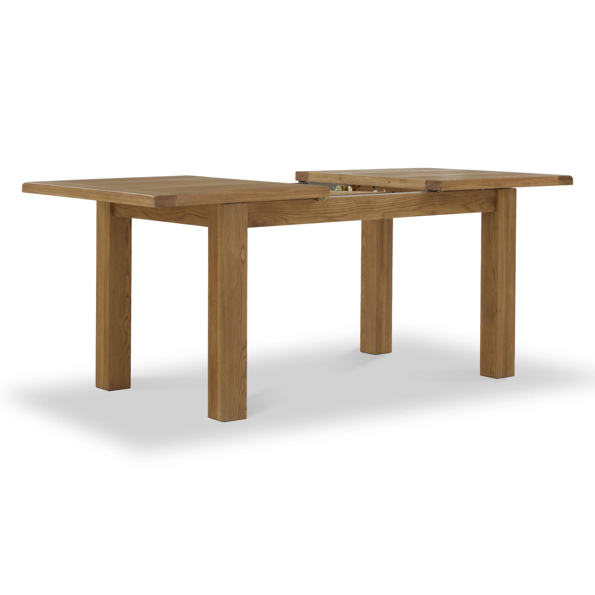 Broadway Oak Small Butterfly Extending Dining Table - Image 3