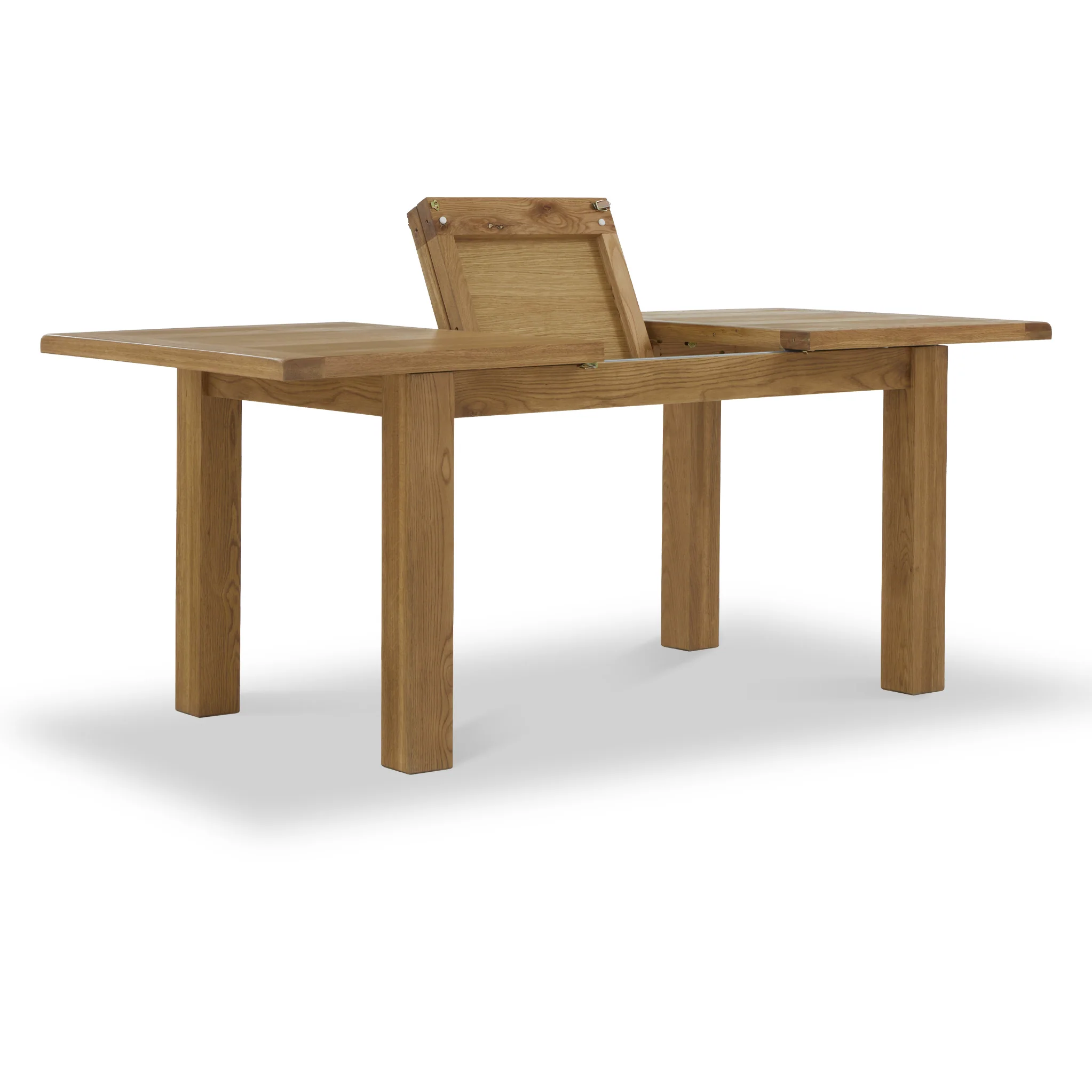 Broadway Oak Small Butterfly Extending Dining Table - Image 4