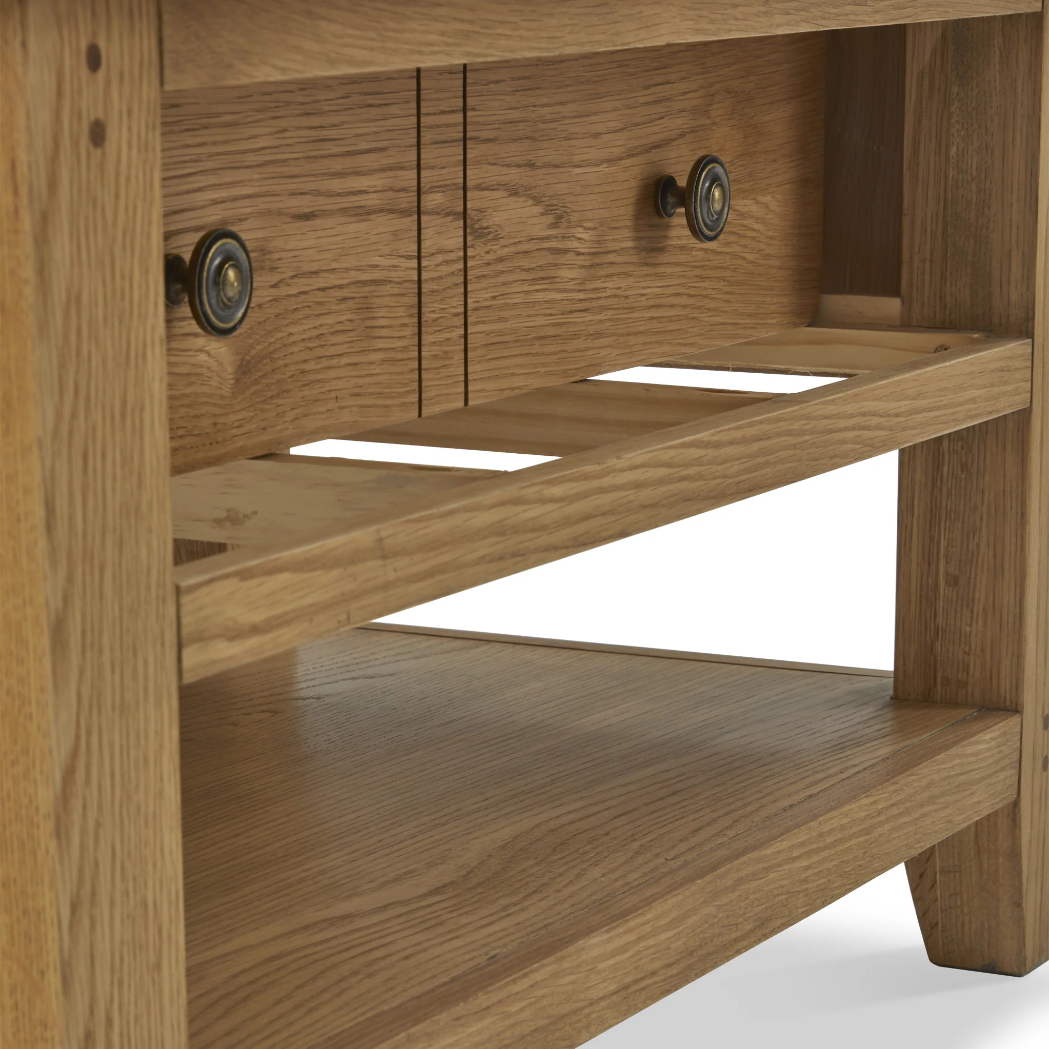 Broadway Oak Small Coffee Table - Image 11