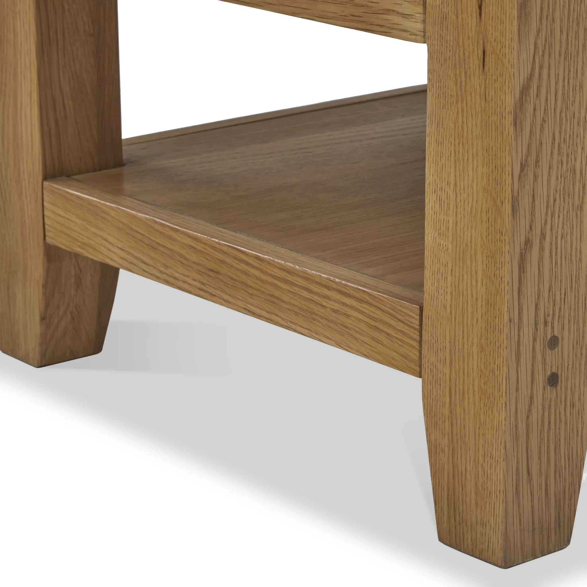 Broadway Oak Small Coffee Table - Image 9