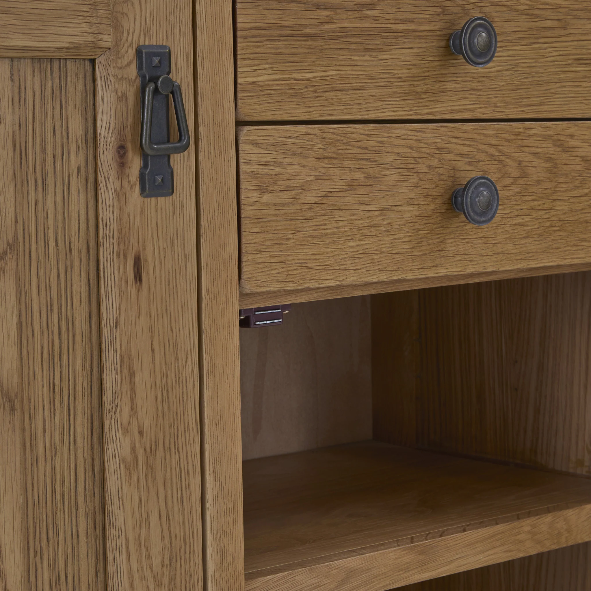 Broadway Oak Small Sideboard - Image 10
