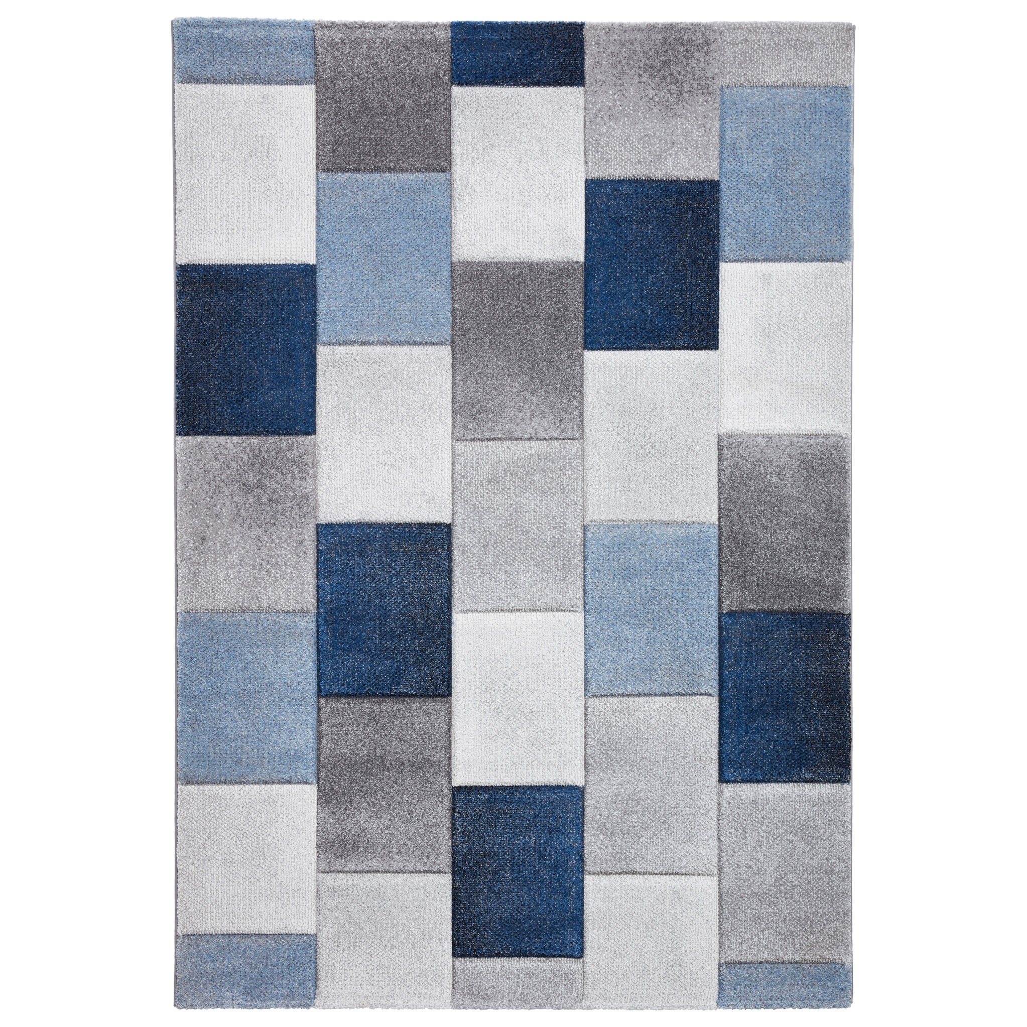 Brockton Cube Patterned Hand Carved Rug - Image 15